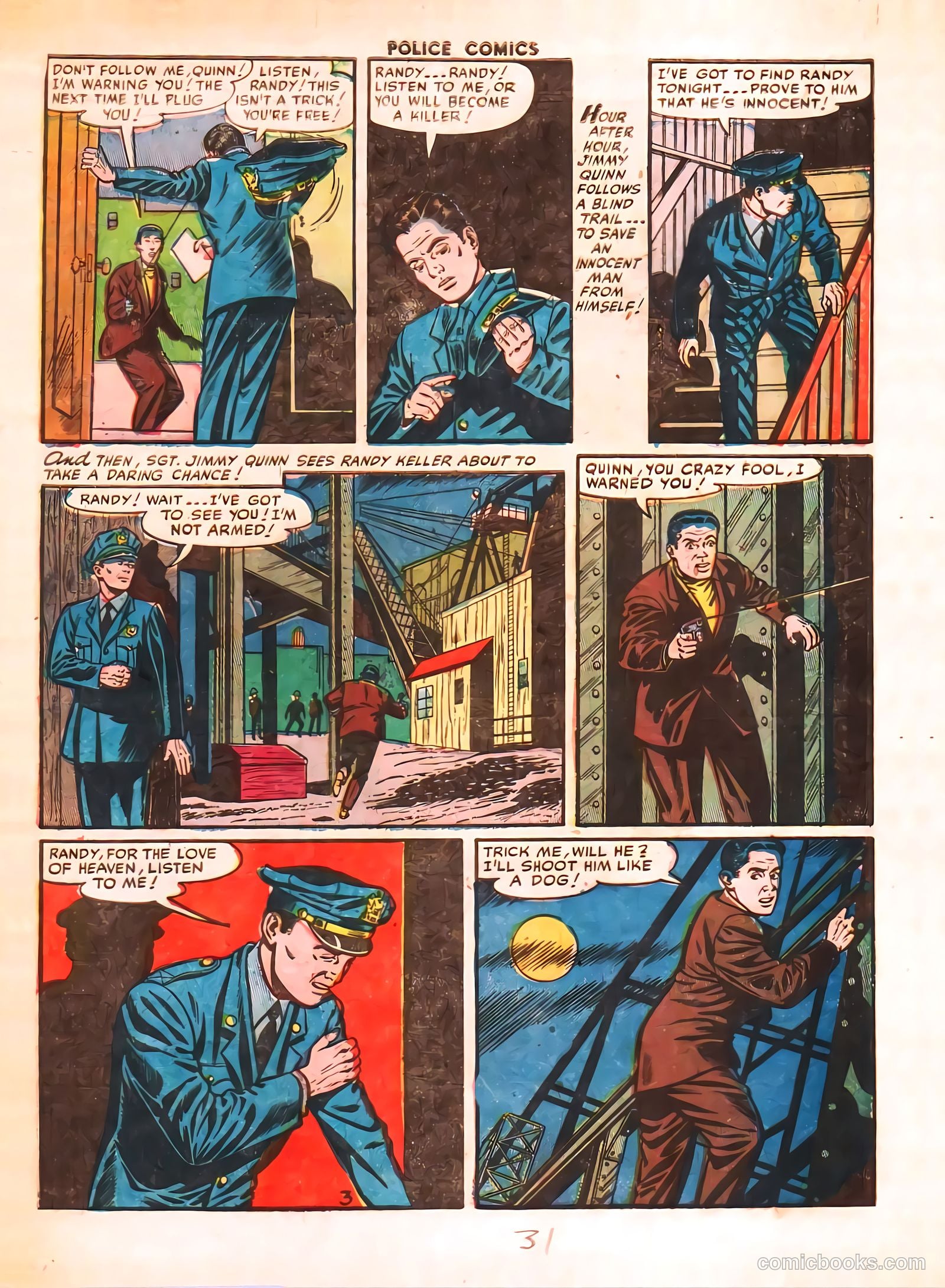 Police Comics #113 — page 31 of 37