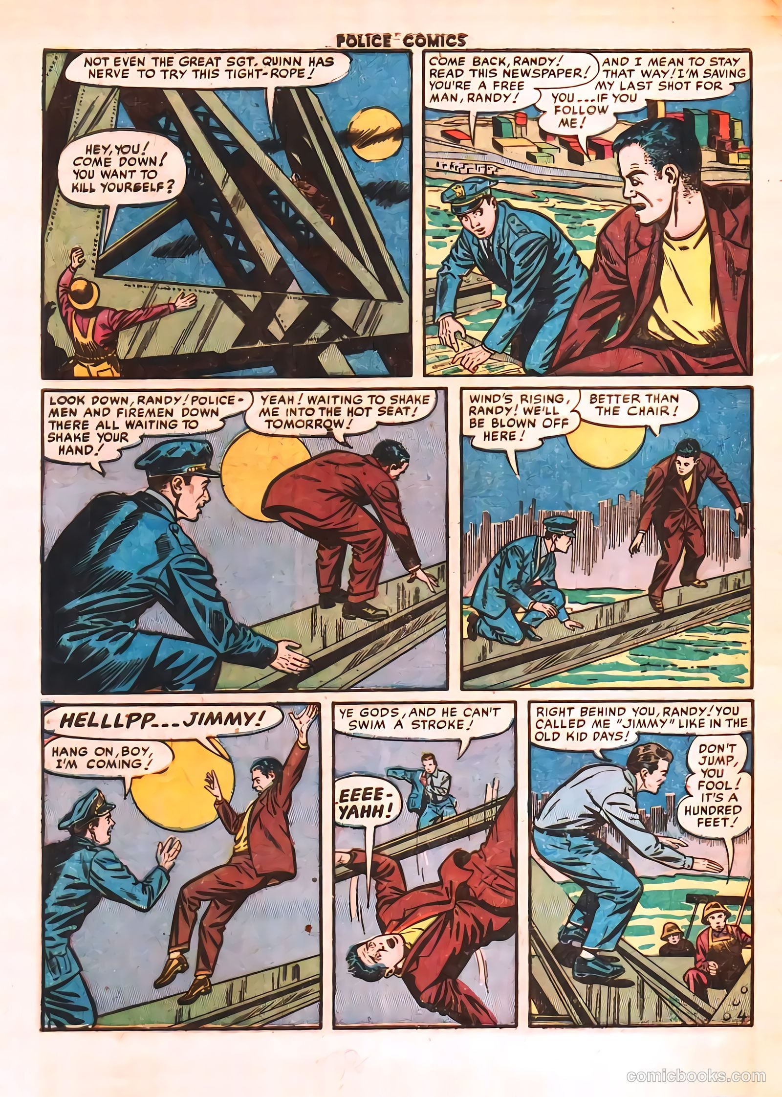 Police Comics #113 — page 32 of 37