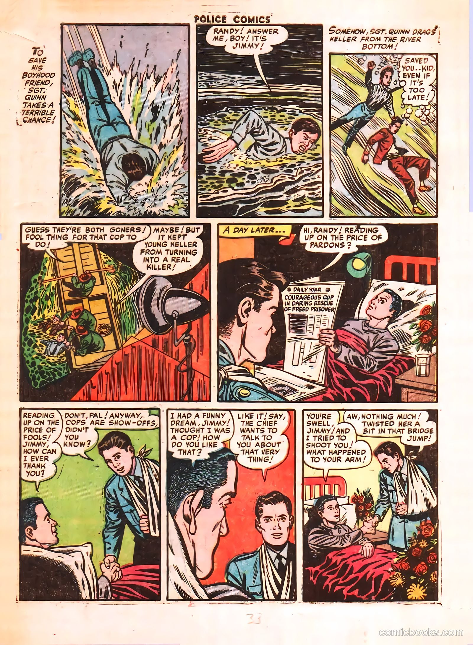 Police Comics #113 — page 33 of 37