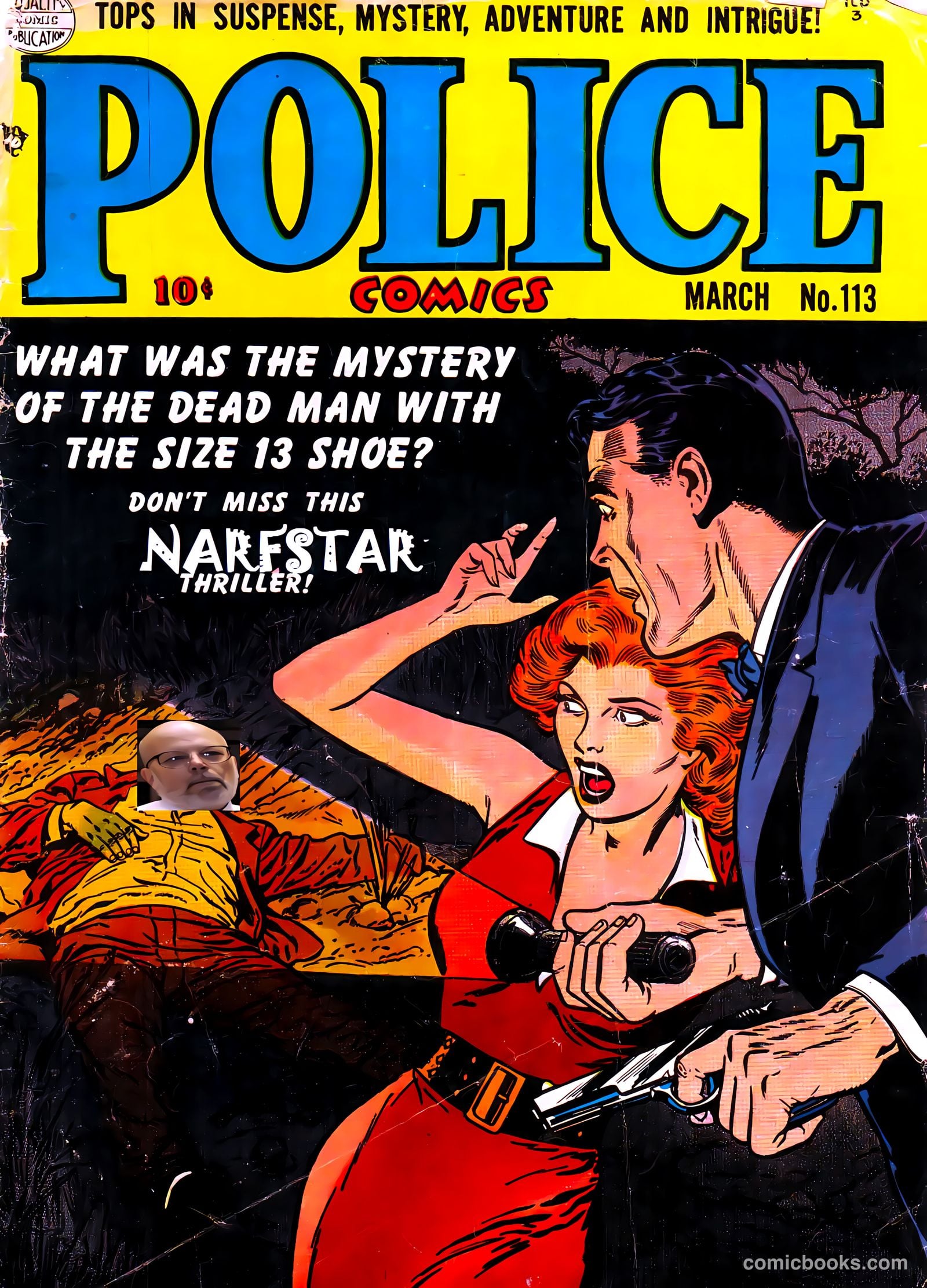 Police Comics #113 — page 37 of 37