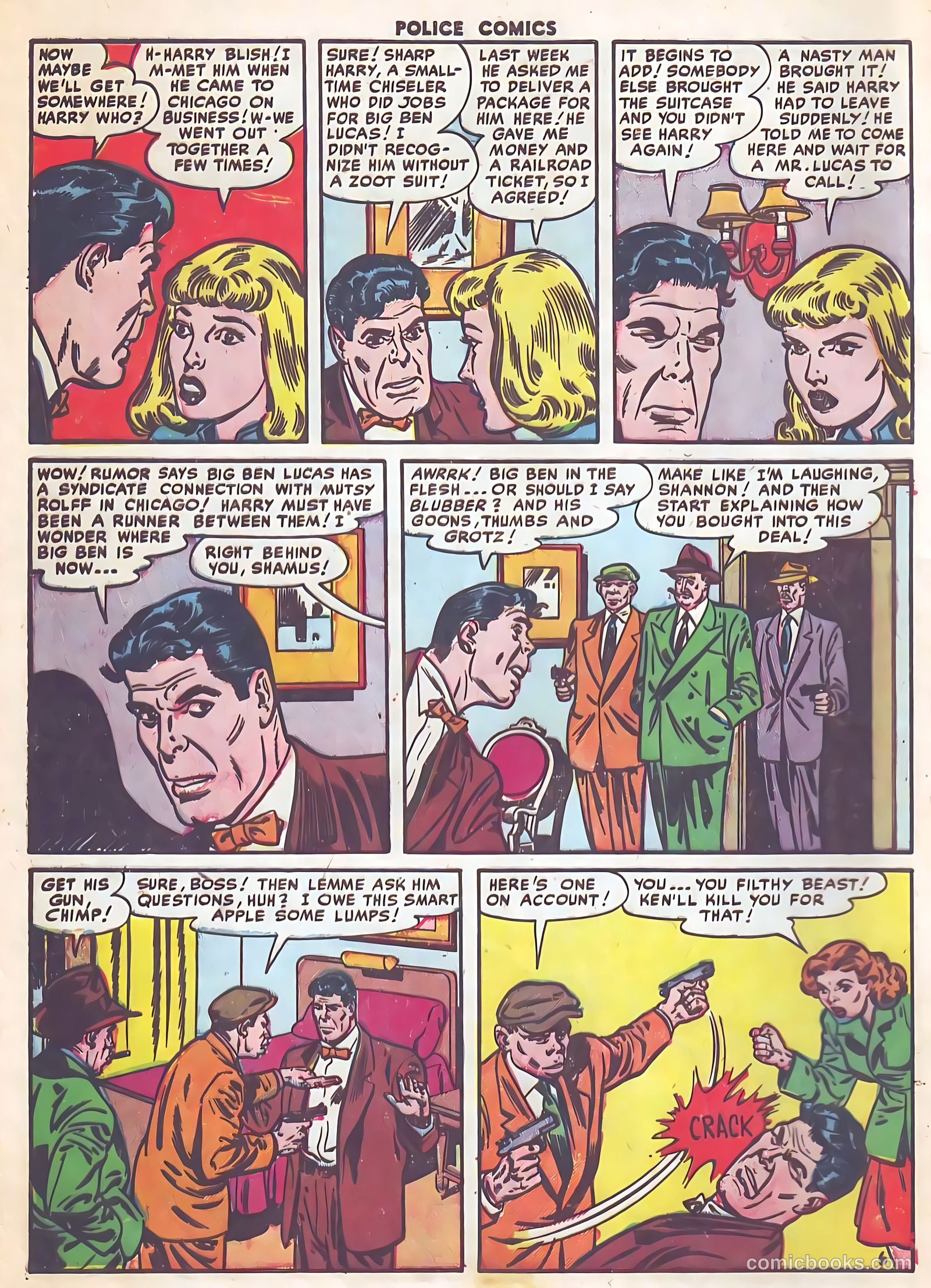 Police Comics #114 — page 8 of 36