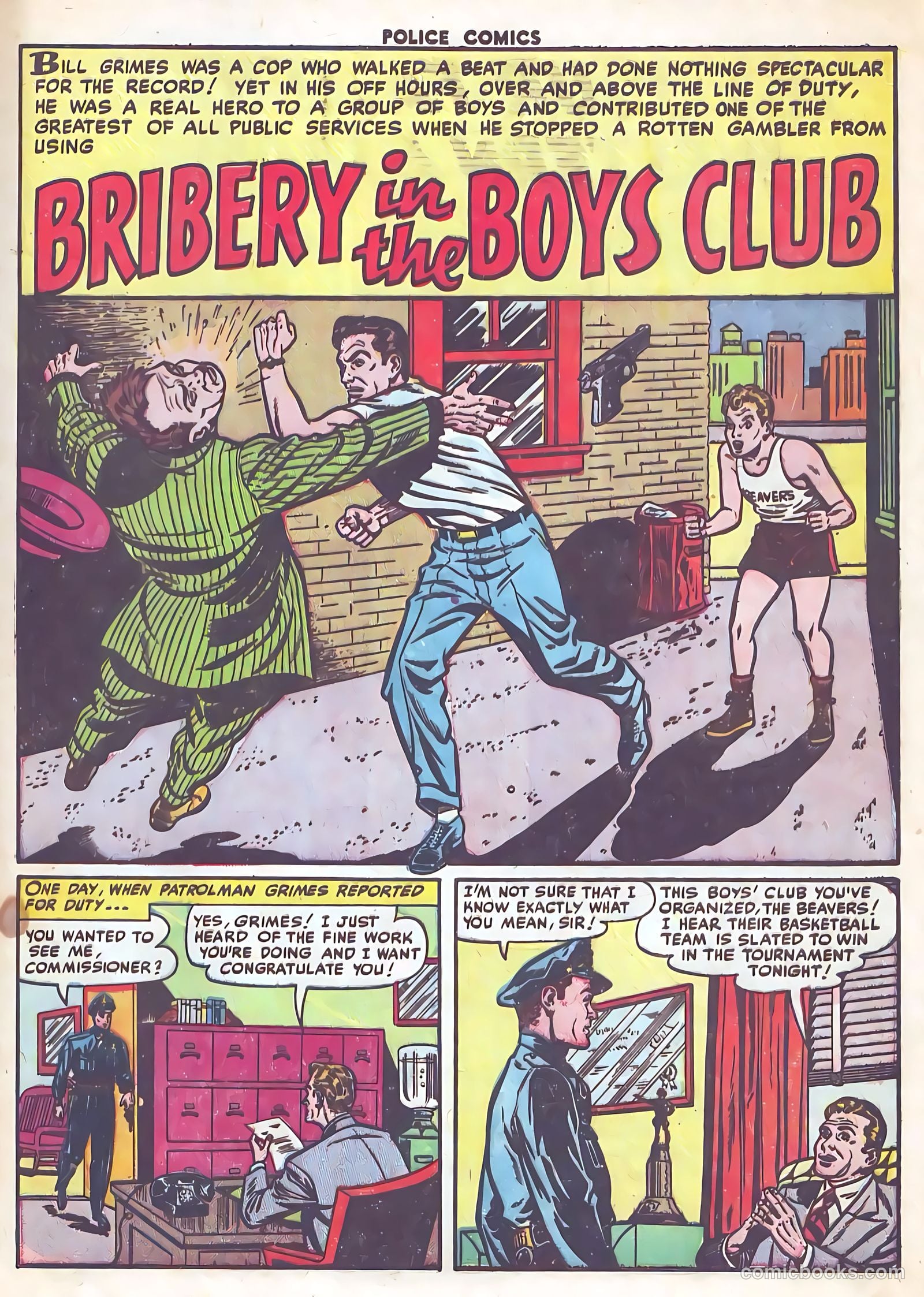 Police Comics #114 — page 29 of 36