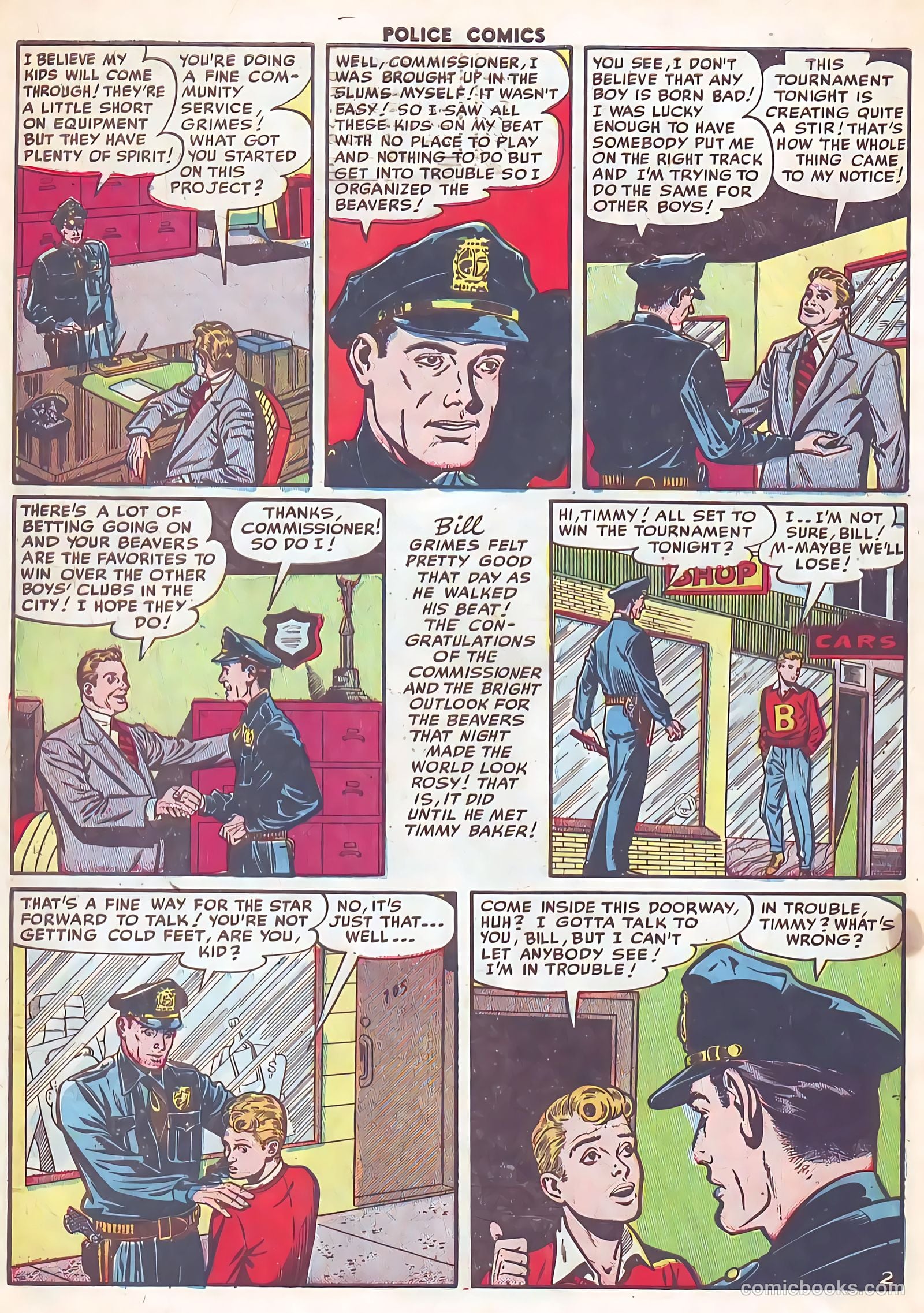 Police Comics #114 — page 30 of 36