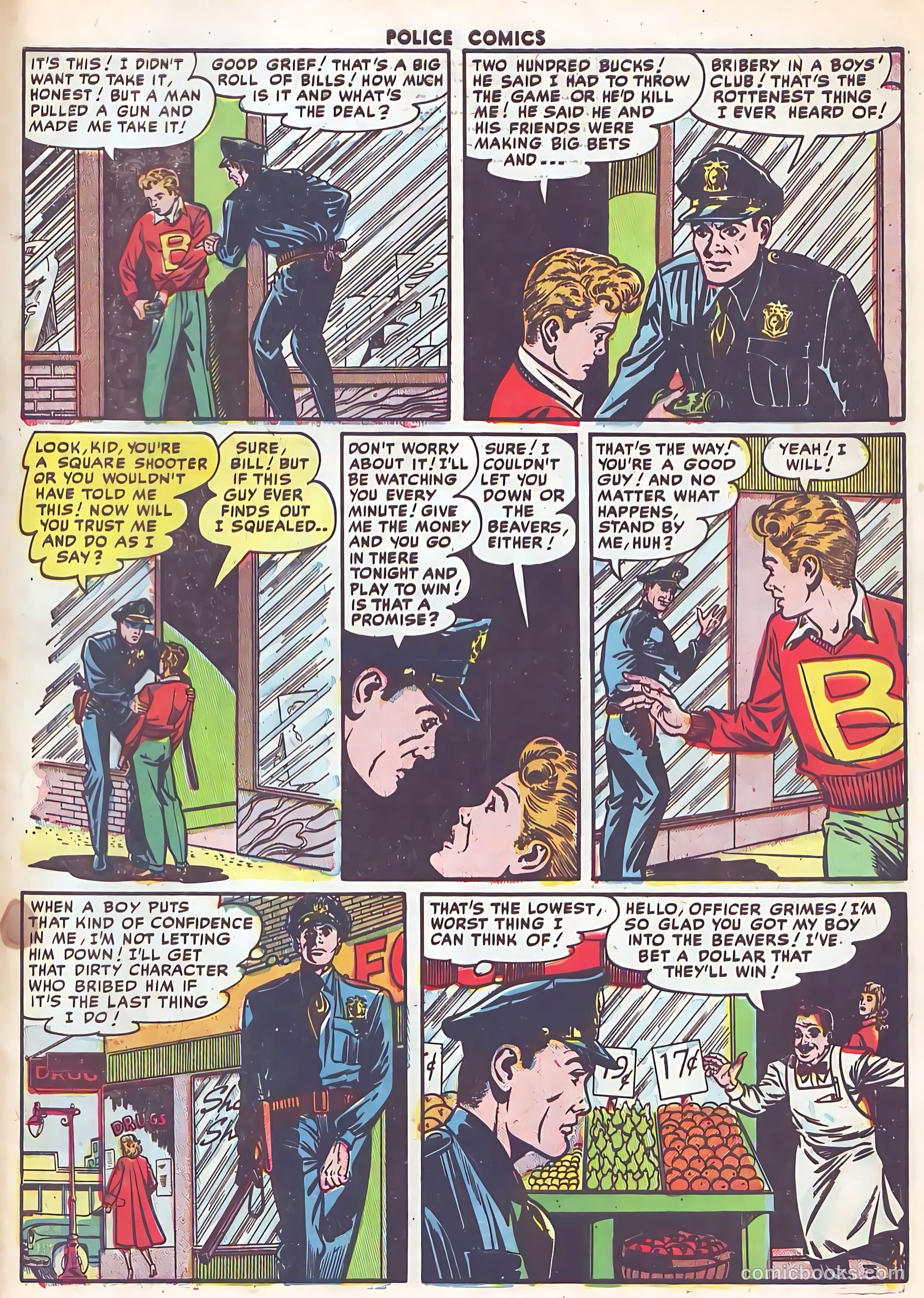 Police Comics #114 — page 31 of 36