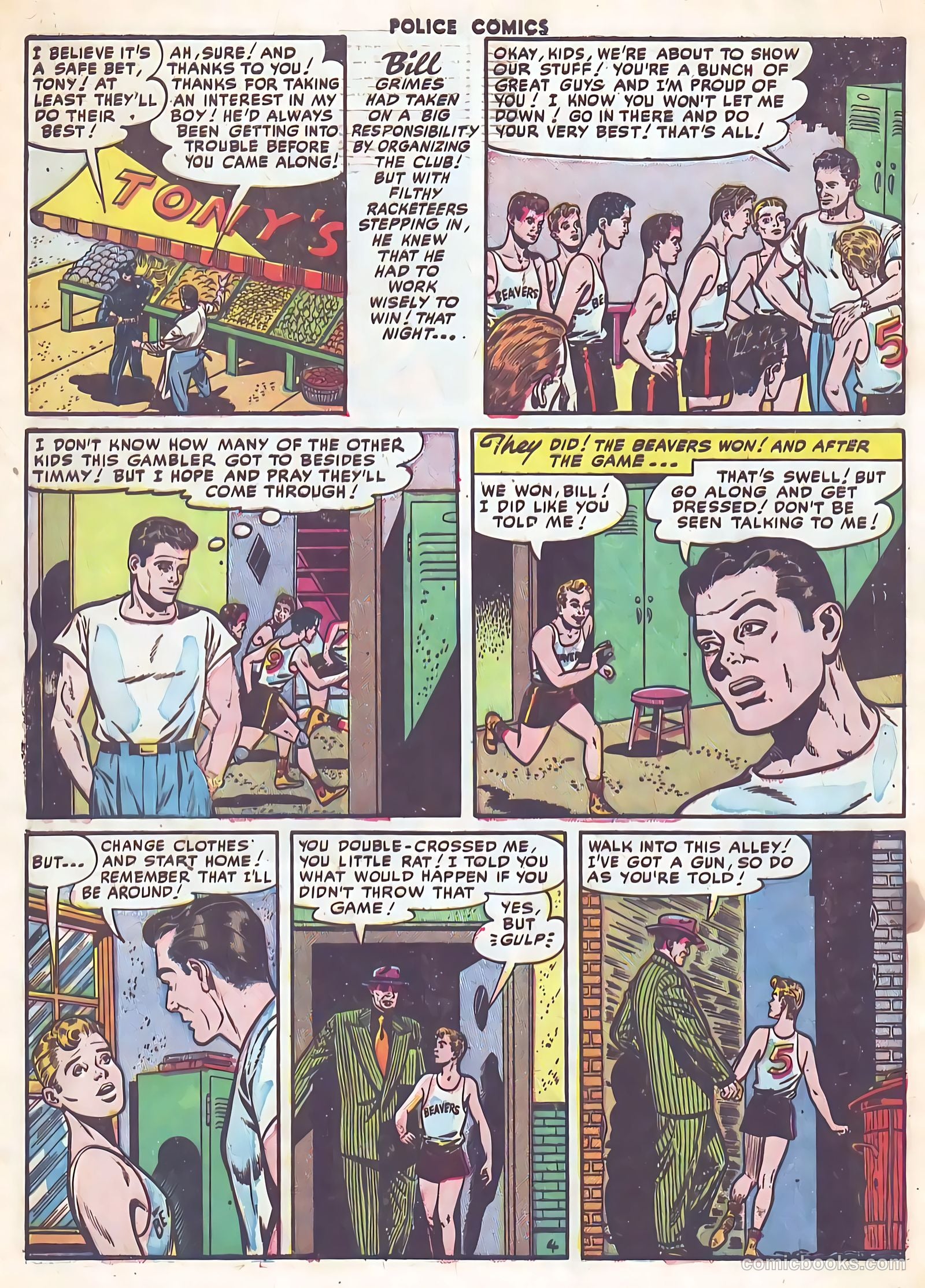 Police Comics #114 — page 32 of 36