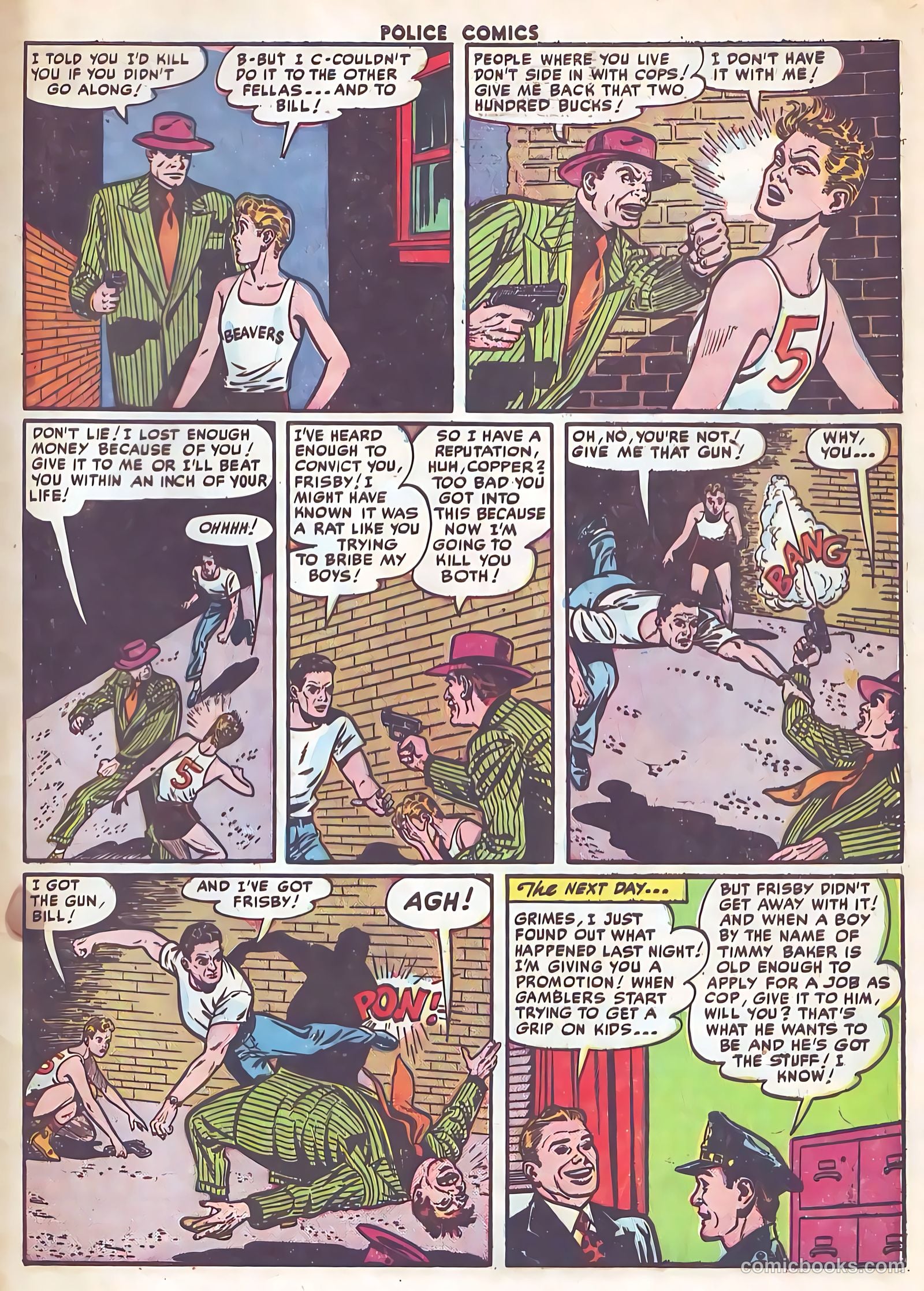 Police Comics #114 — page 33 of 36