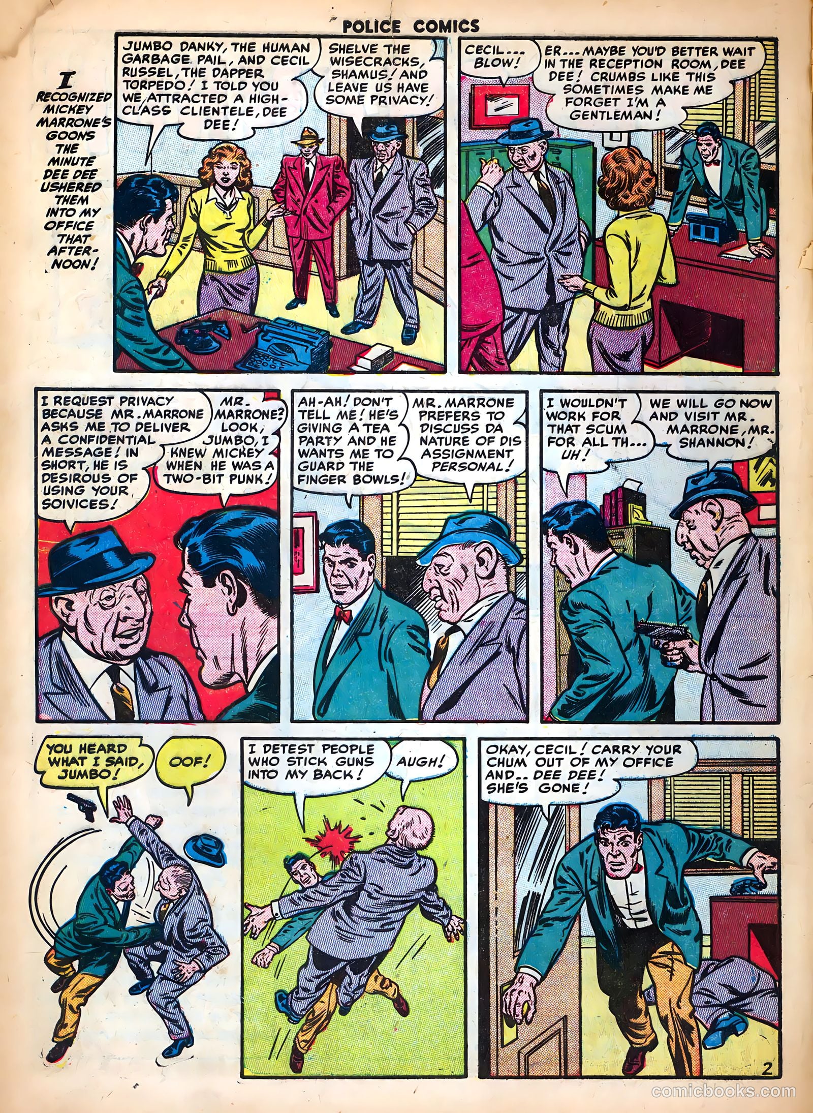 Police Comics #117 — page 4 of 36