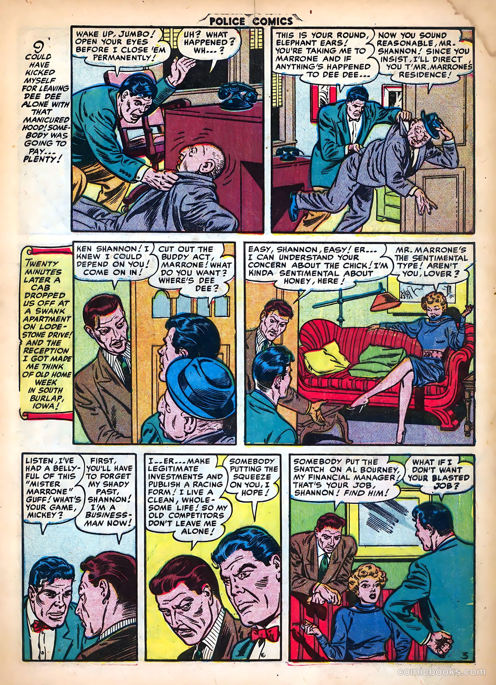 Police Comics #117 — page 5 of 36