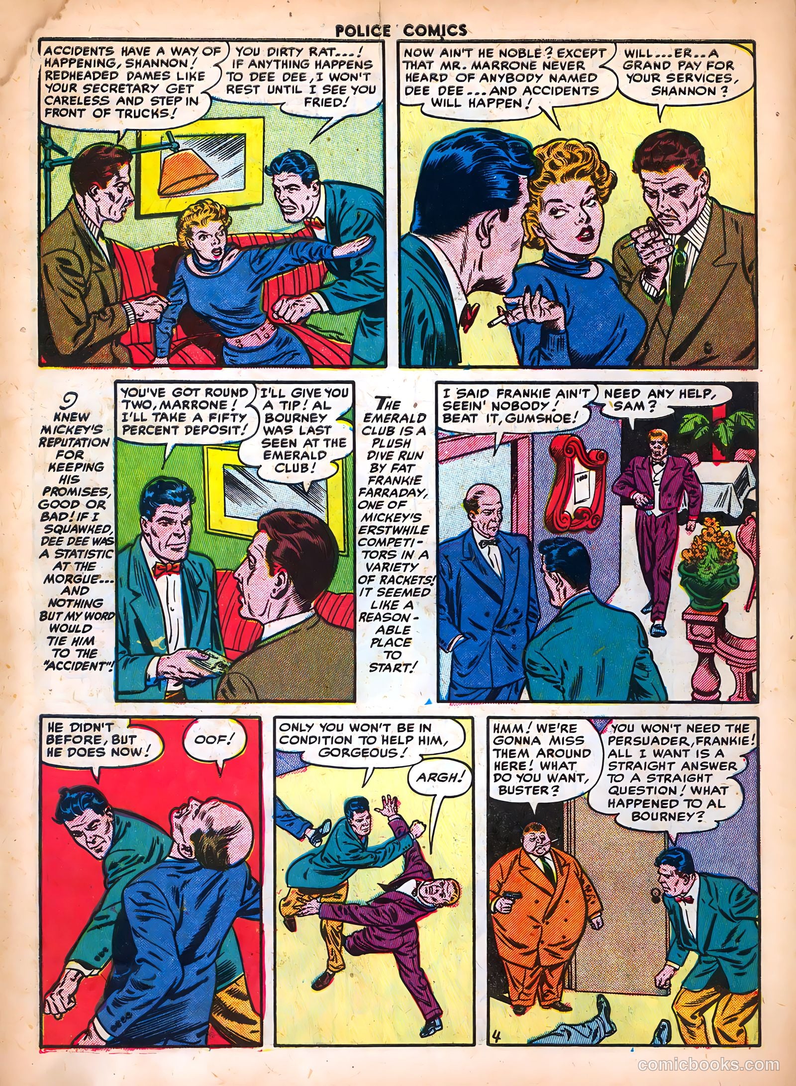 Police Comics #117 — page 6 of 36