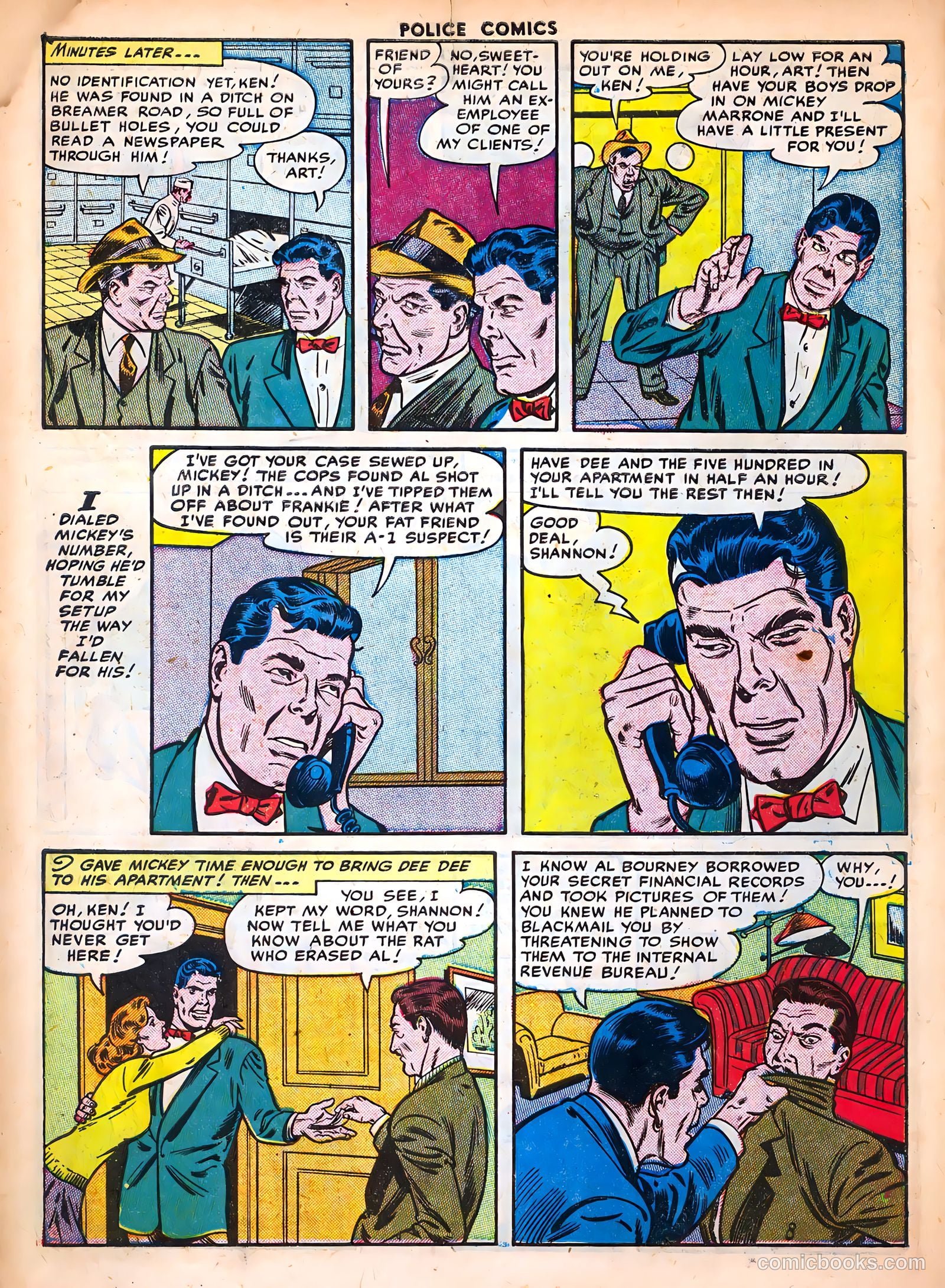 Police Comics #117 — page 10 of 36