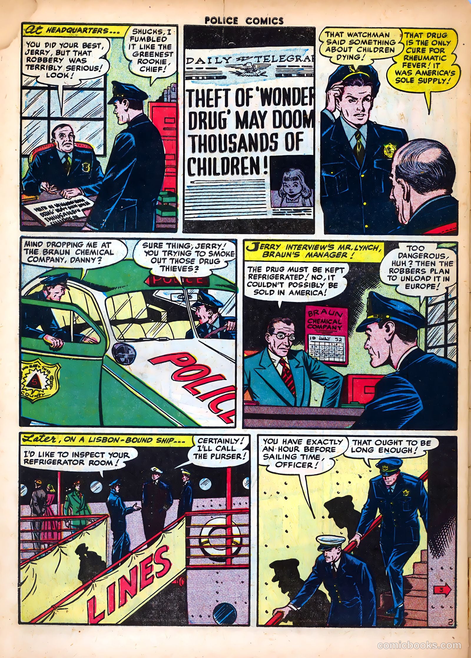 Police Comics #117 — page 30 of 36