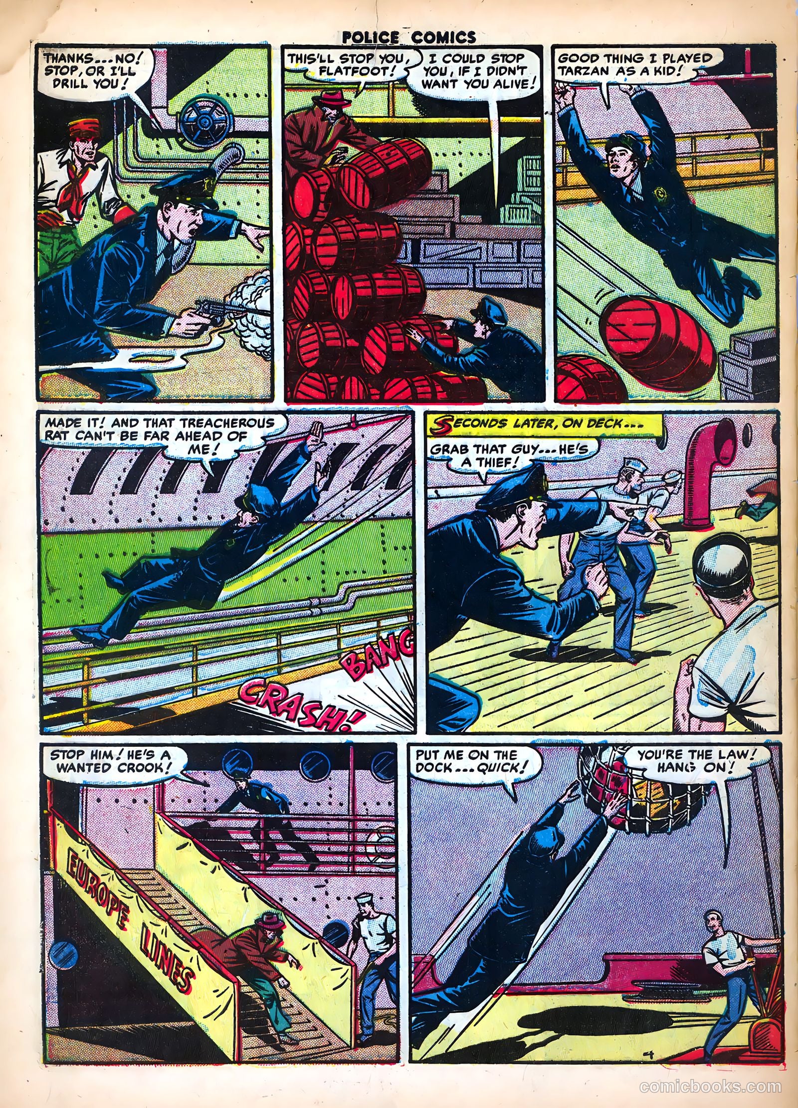 Police Comics #117 — page 32 of 36