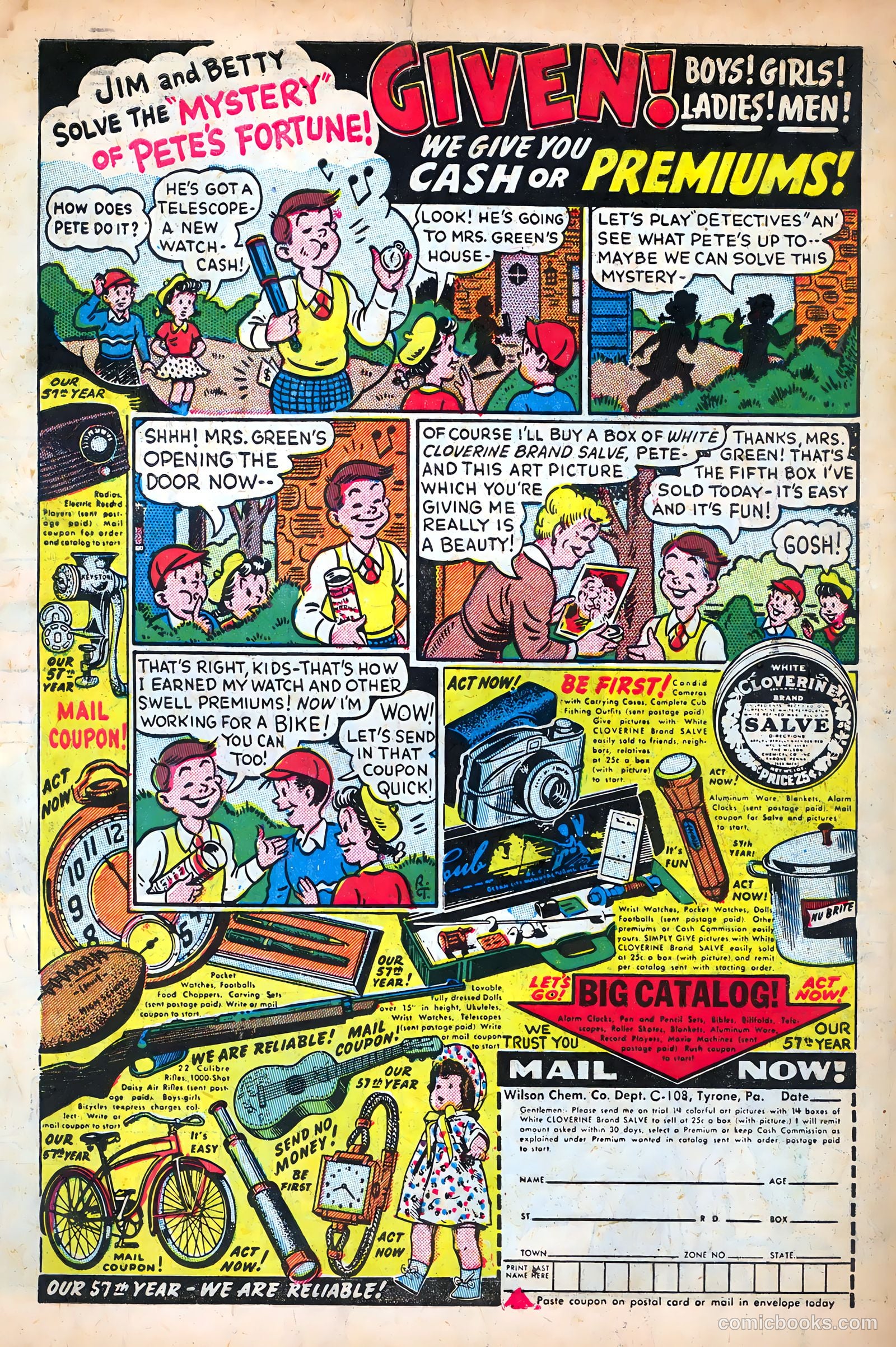Police Comics #117 — page 34 of 36
