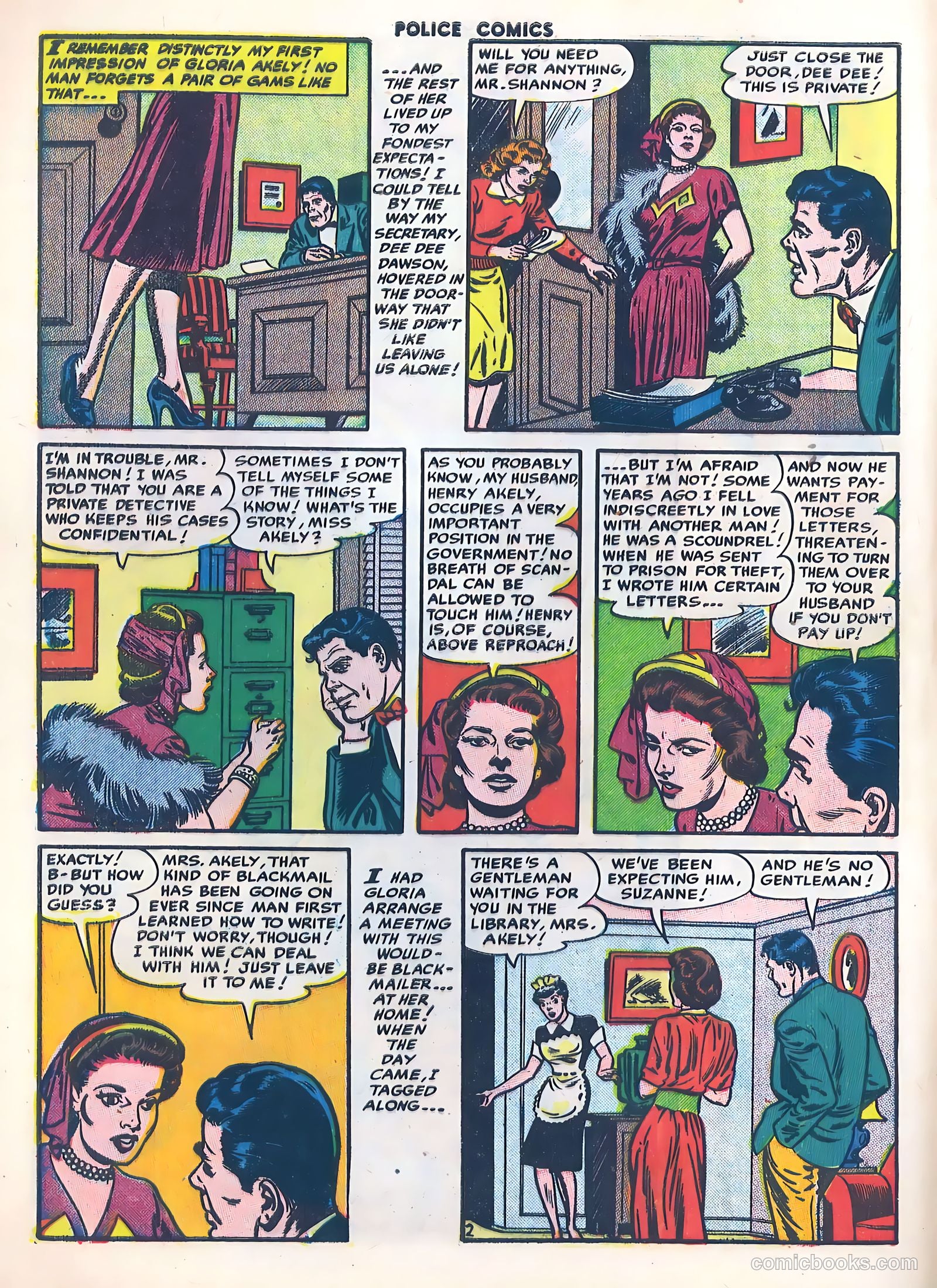 Police Comics #118 — page 4 of 35