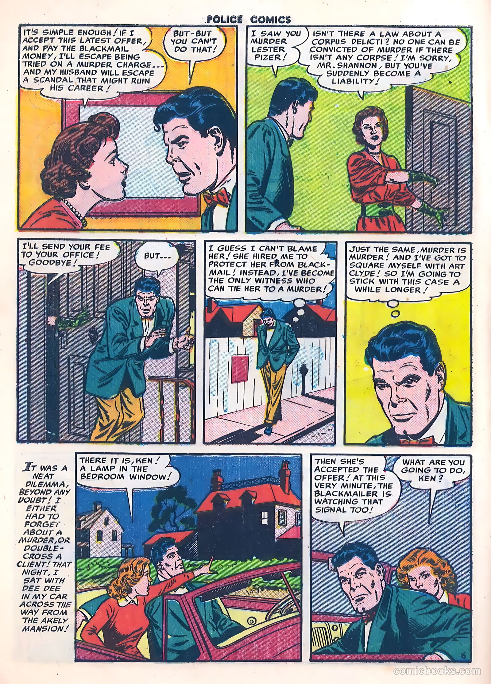 Police Comics #118 — page 8 of 35