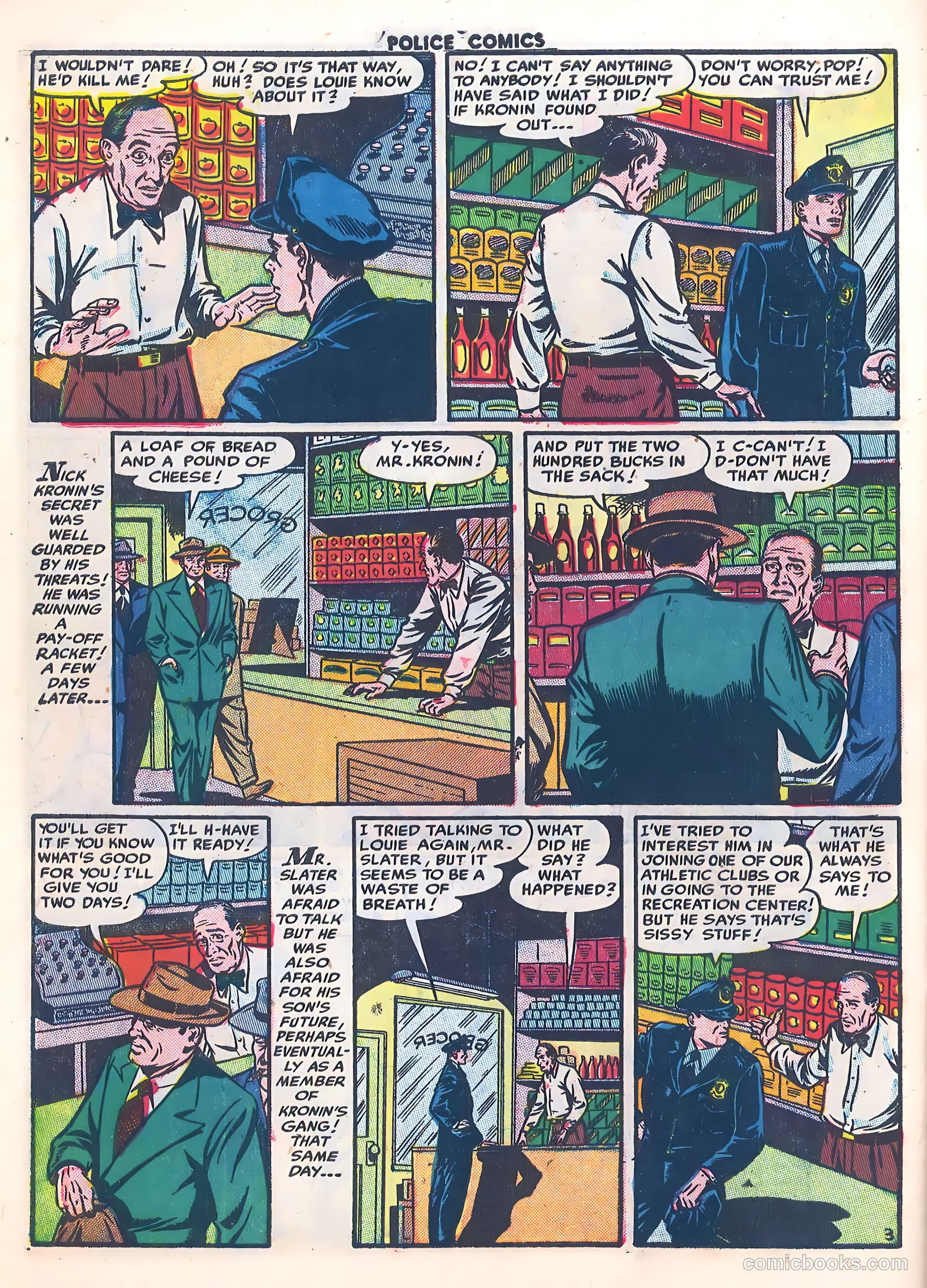 Police Comics #118 — page 30 of 35