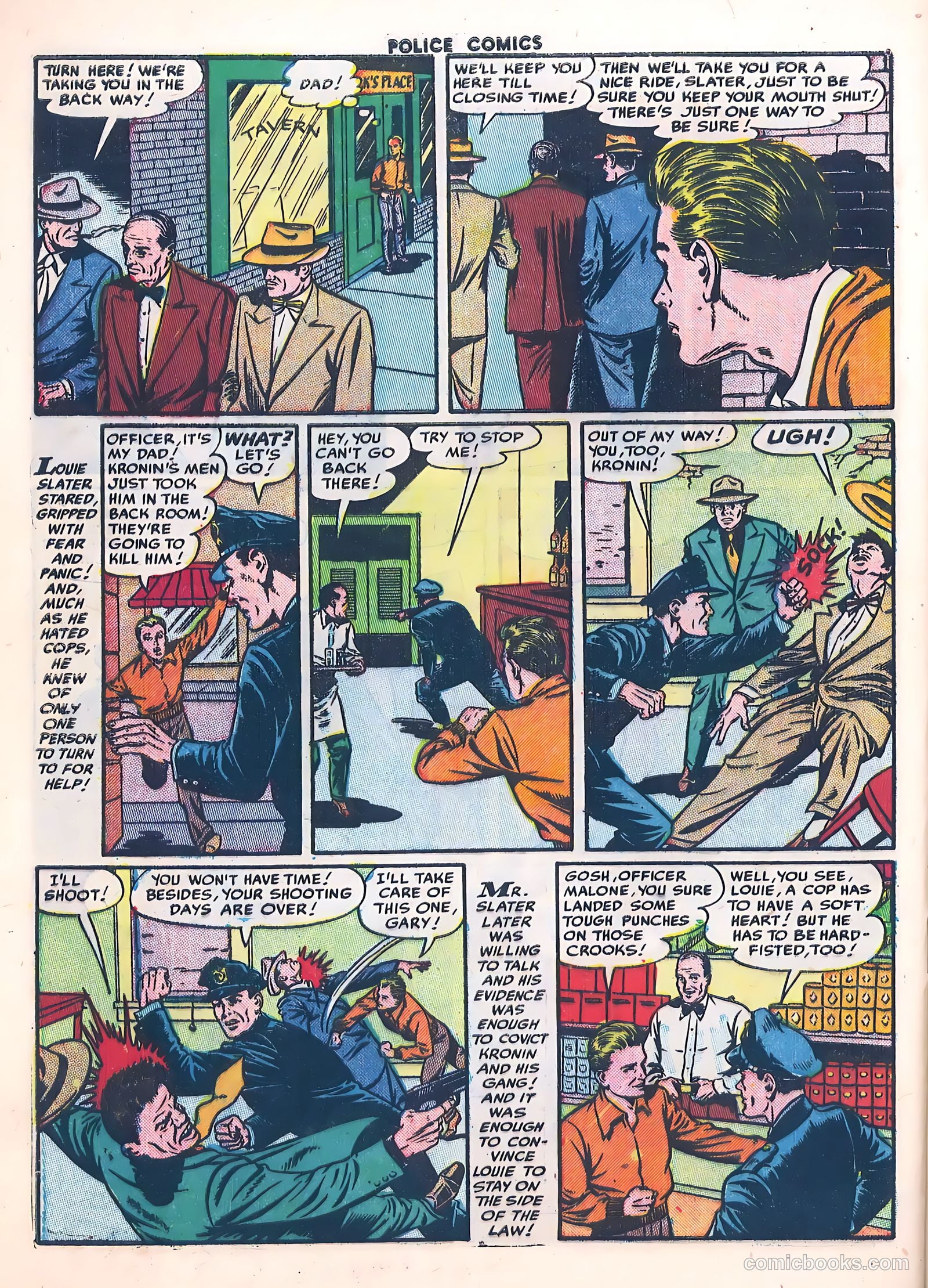 Police Comics #118 — page 32 of 35
