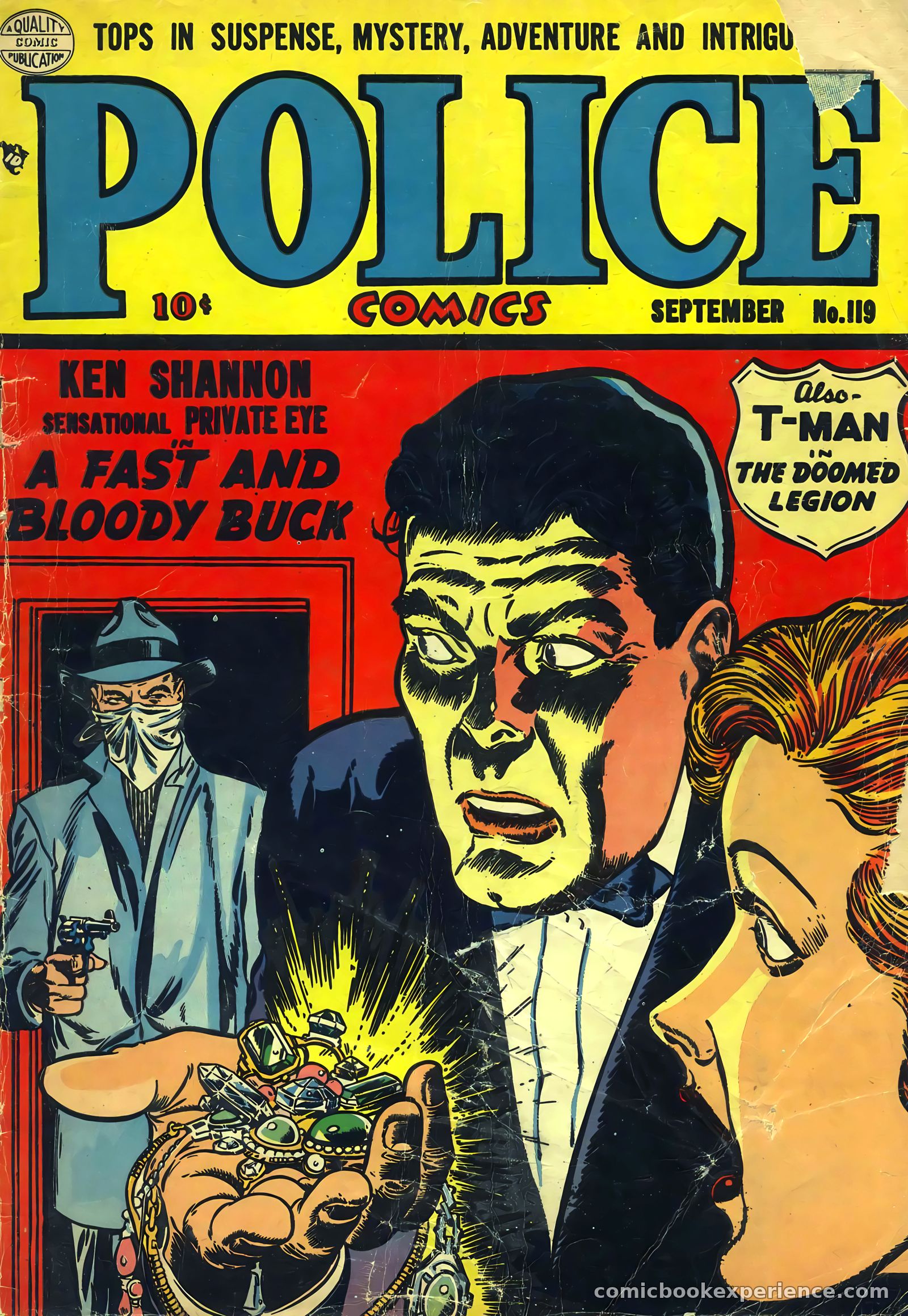 Police Comics #119 — page 1 of 36