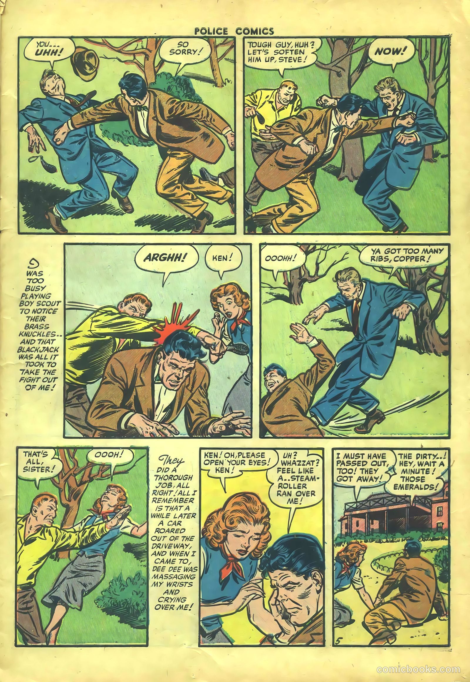 Police Comics #119 — page 7 of 36