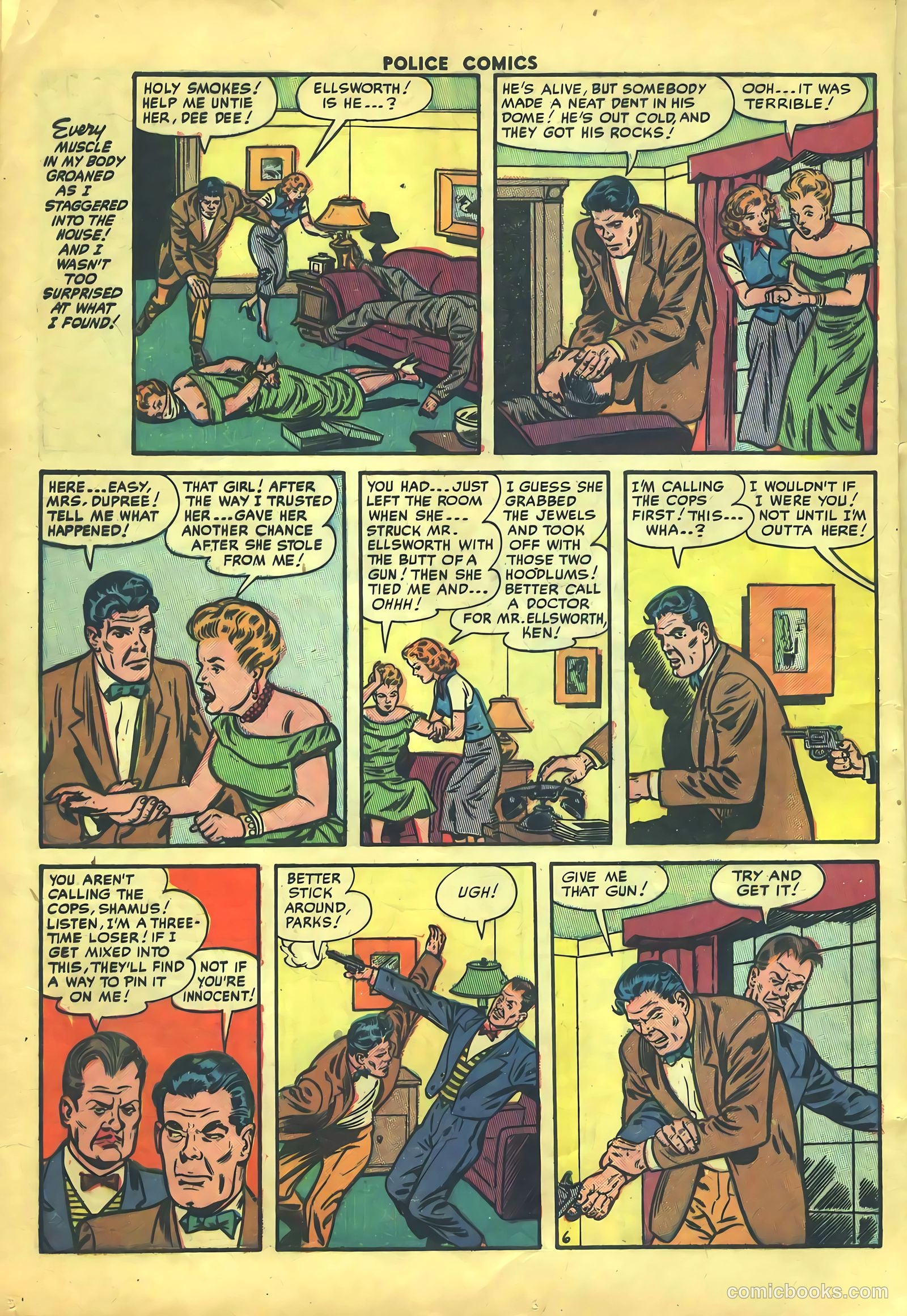 Police Comics #119 — page 8 of 36