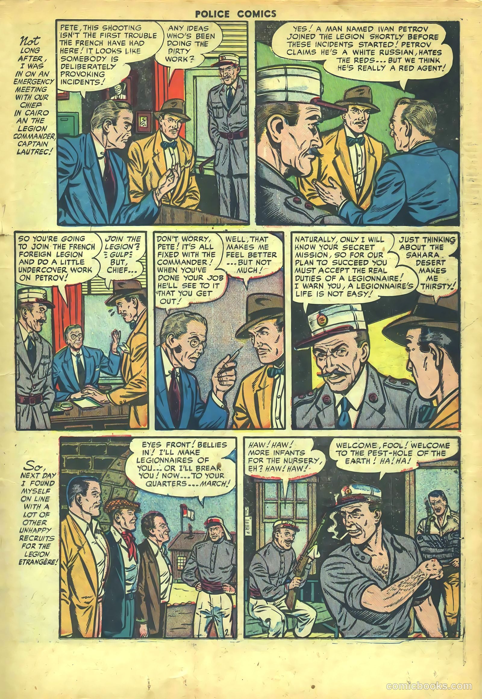 Police Comics #119 — page 19 of 36