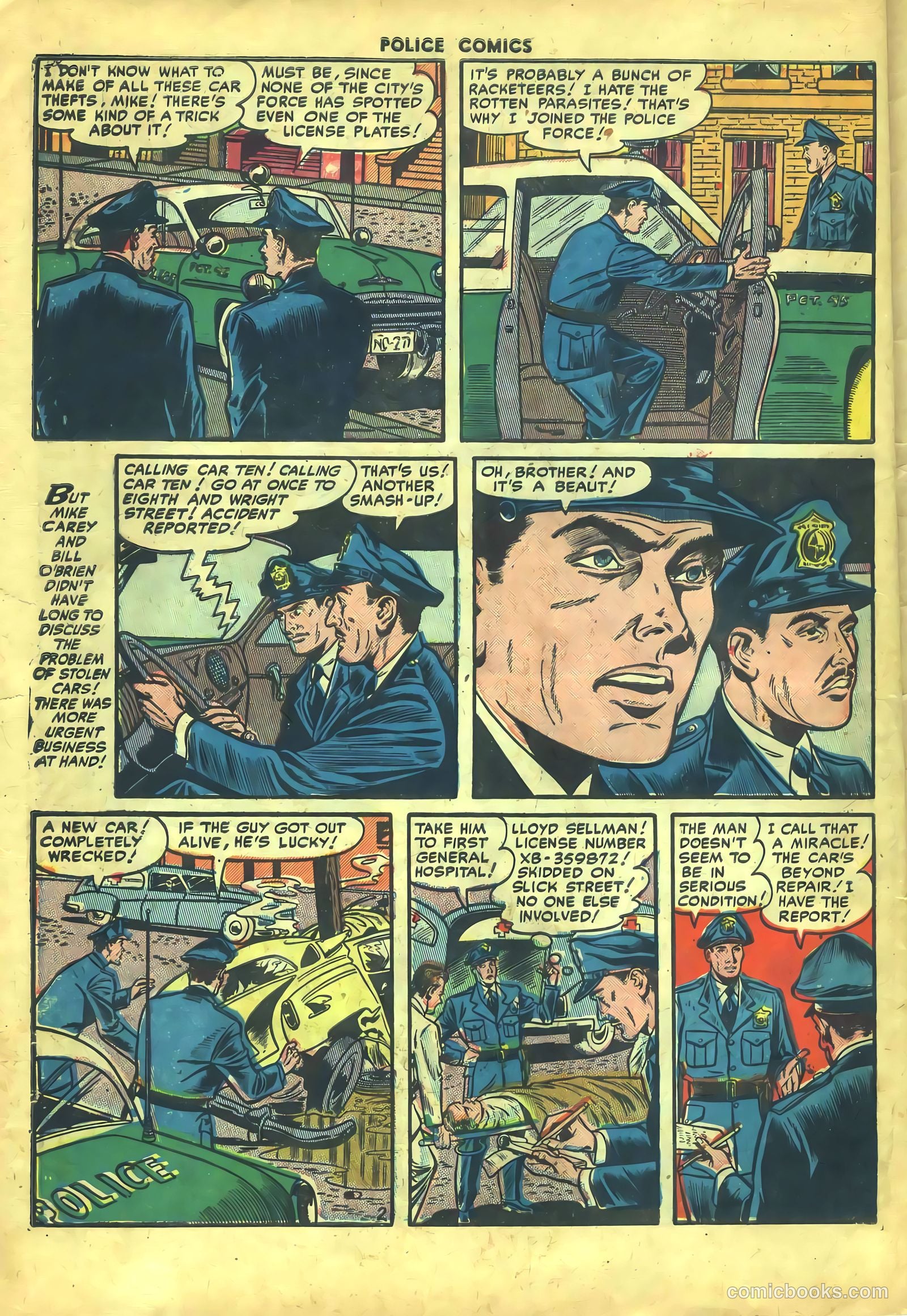Police Comics #119 — page 30 of 36