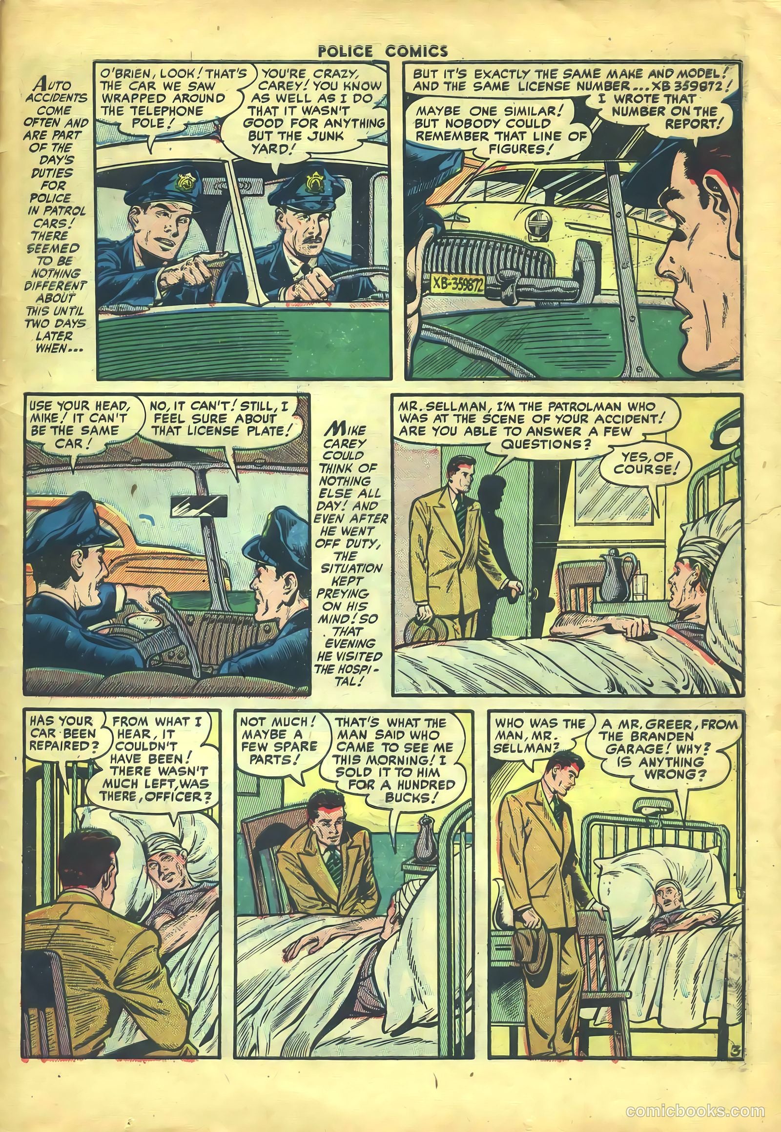 Police Comics #119 — page 31 of 36