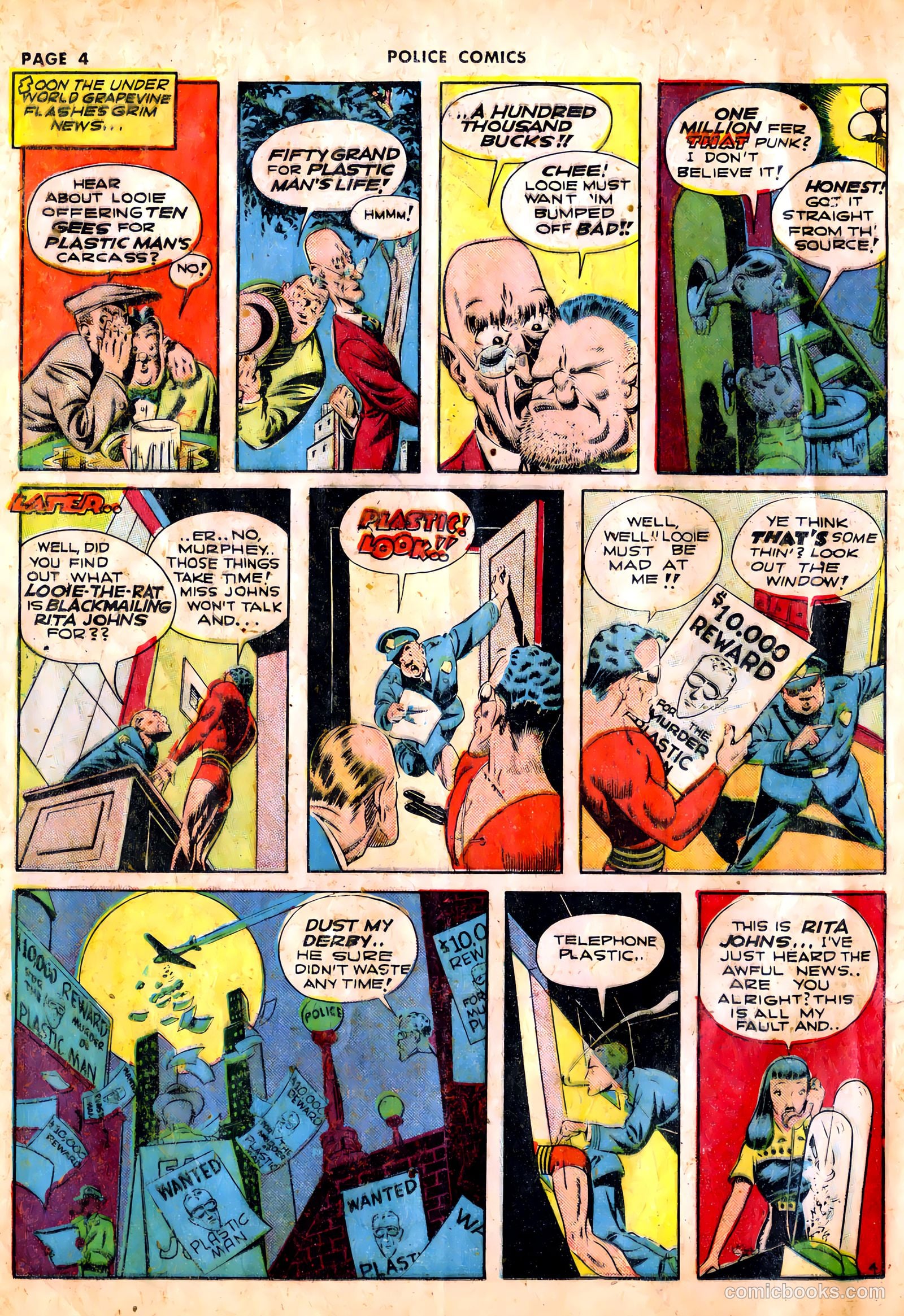Police Comics #12 — page 7 of 69