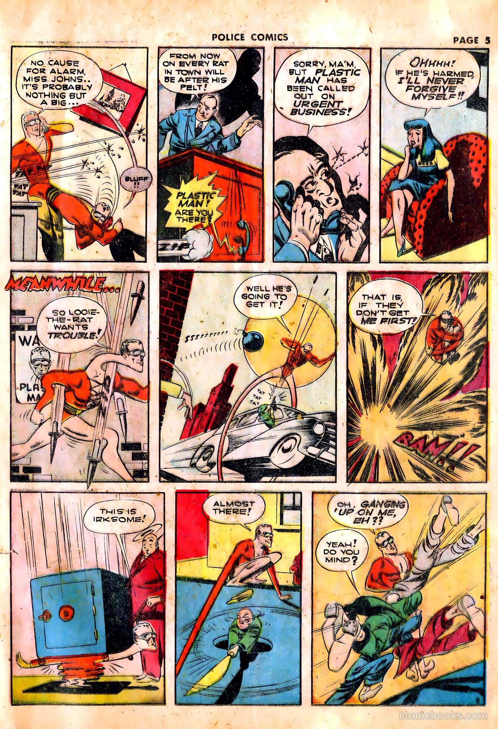 Police Comics #12 — page 8 of 69