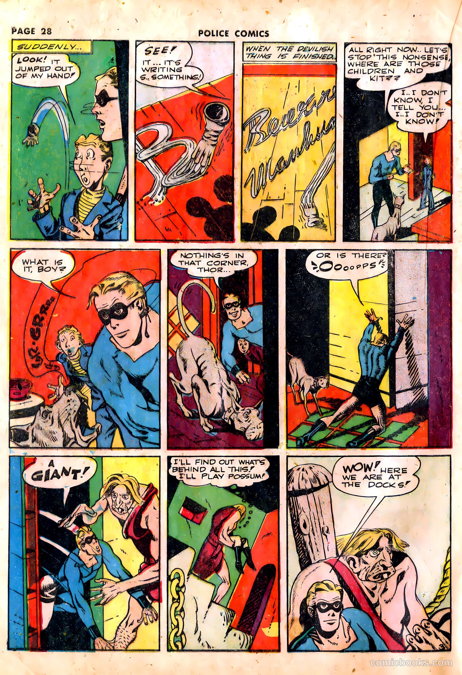 Police Comics #12 — page 31 of 69