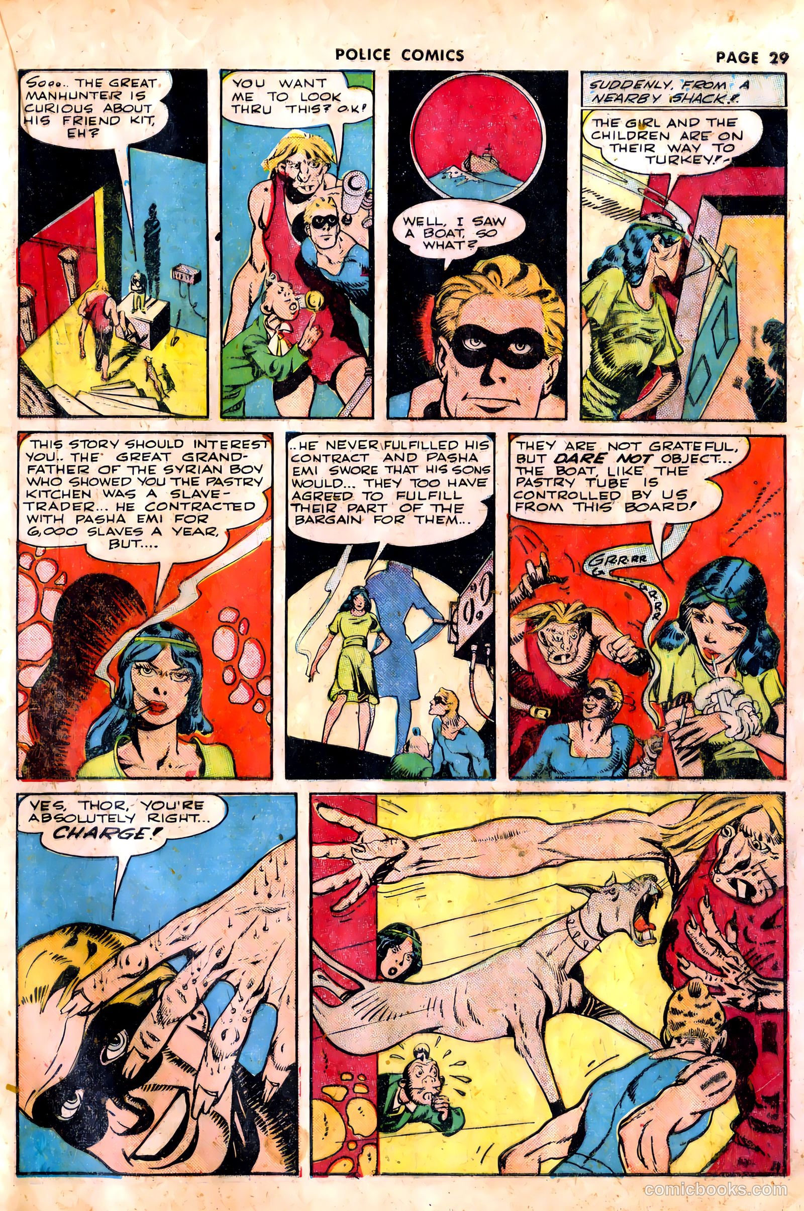 Police Comics #12 — page 32 of 69