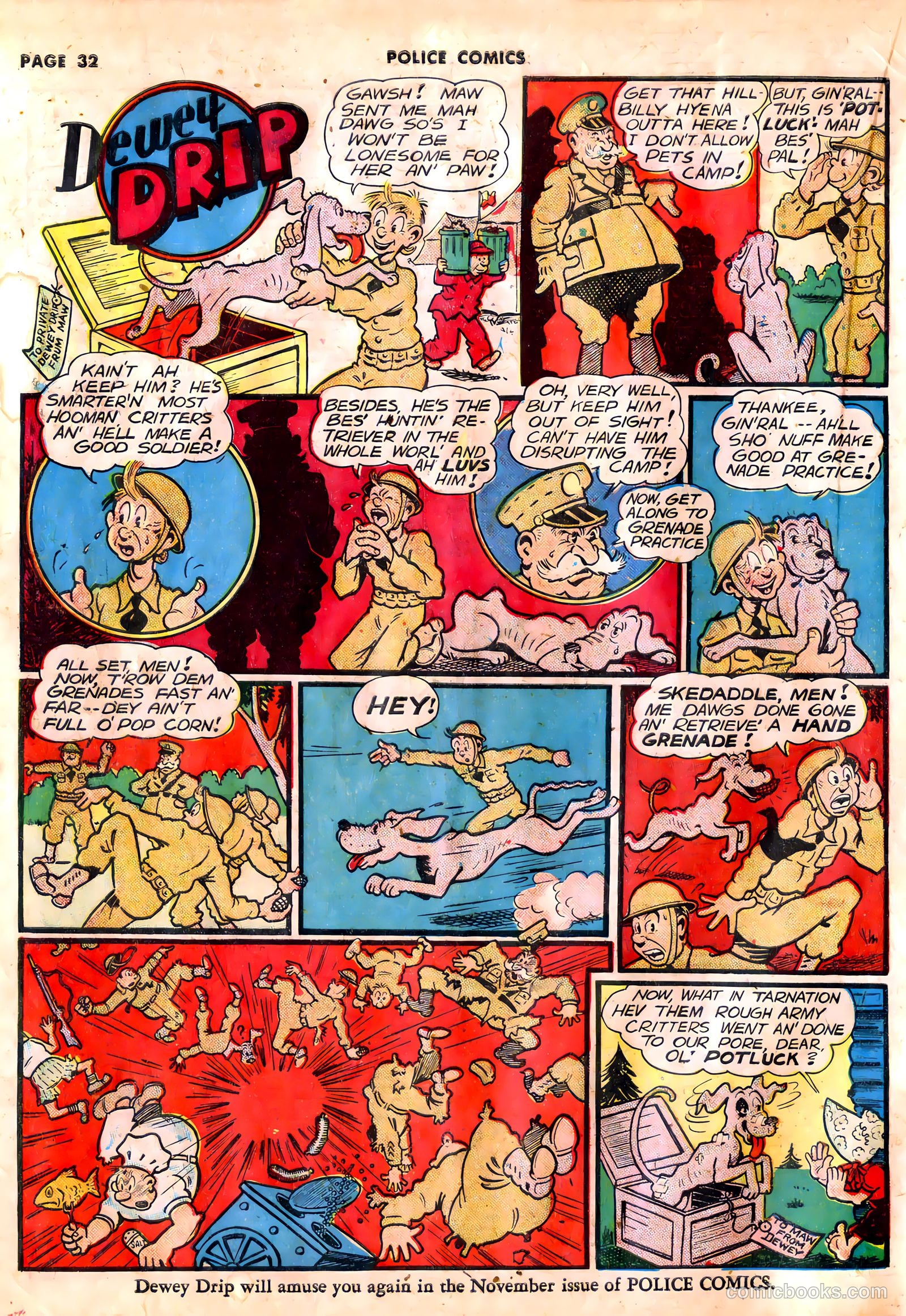 Police Comics #12 — page 35 of 69