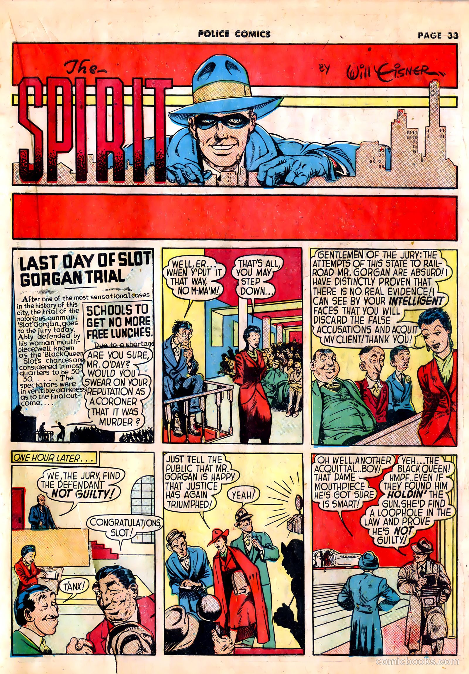 Police Comics #12 — page 36 of 69