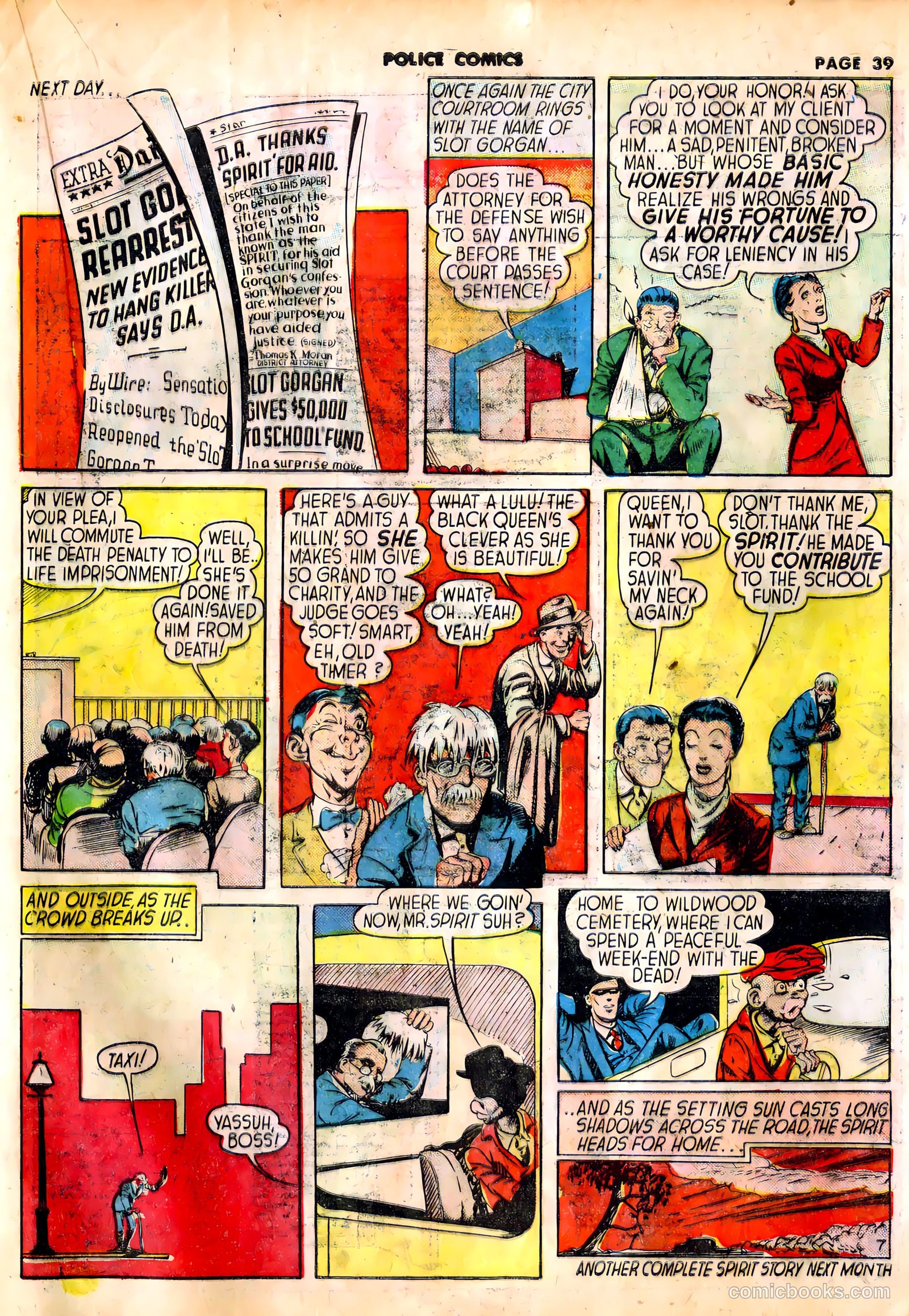 Police Comics #12 — page 42 of 69