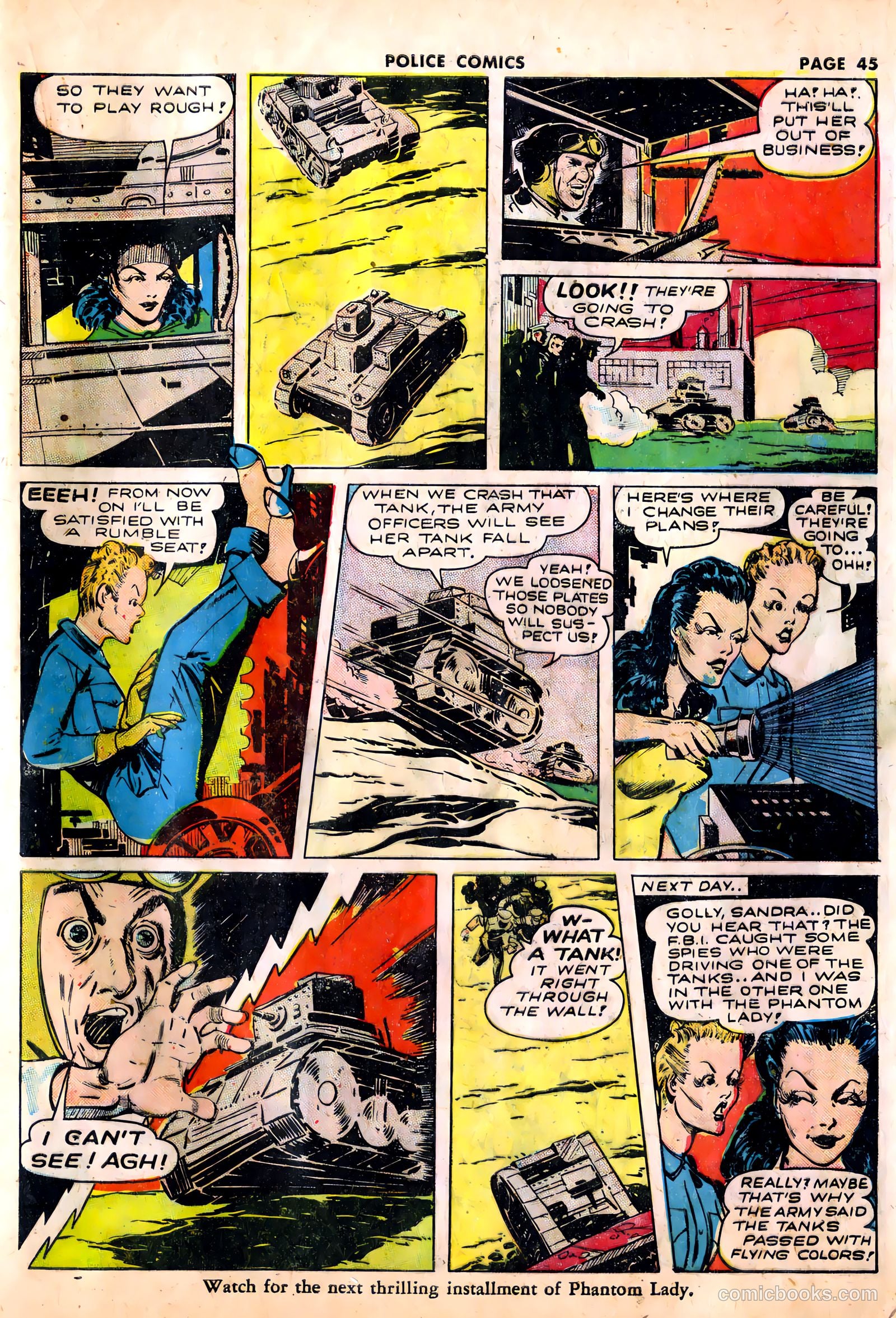 Police Comics #12 — page 48 of 69