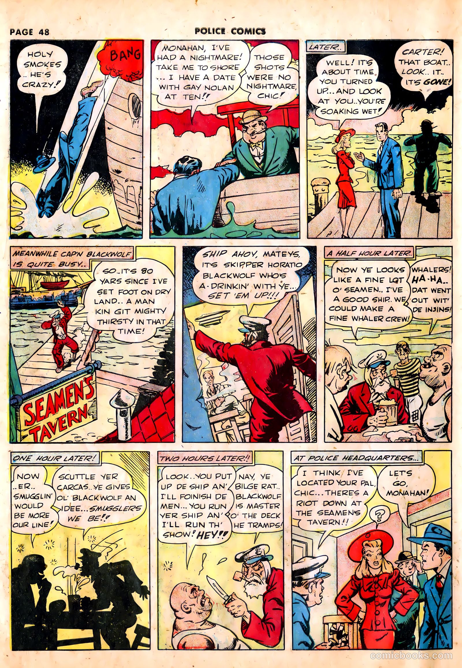 Police Comics #12 — page 51 of 69