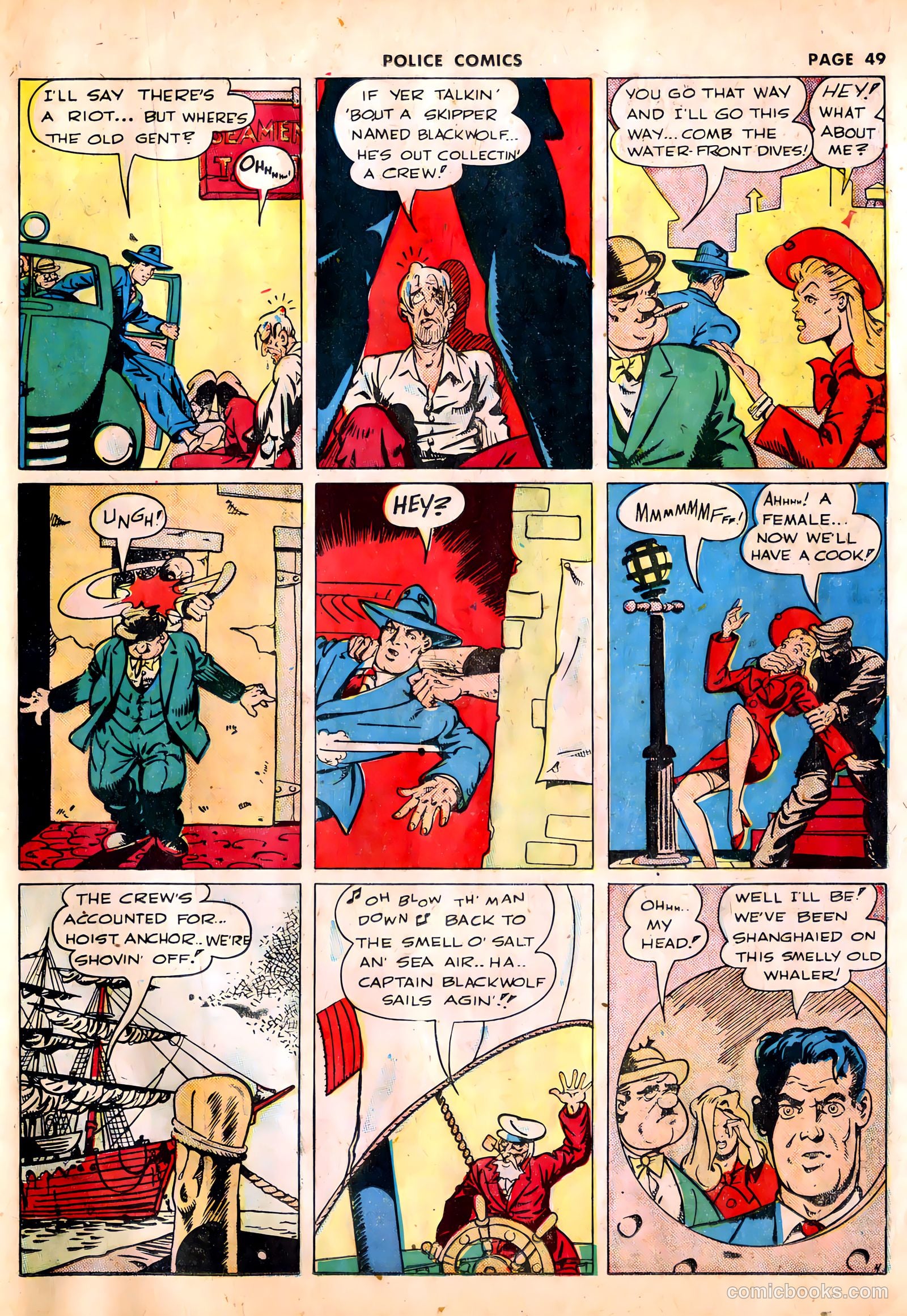 Police Comics #12 — page 52 of 69