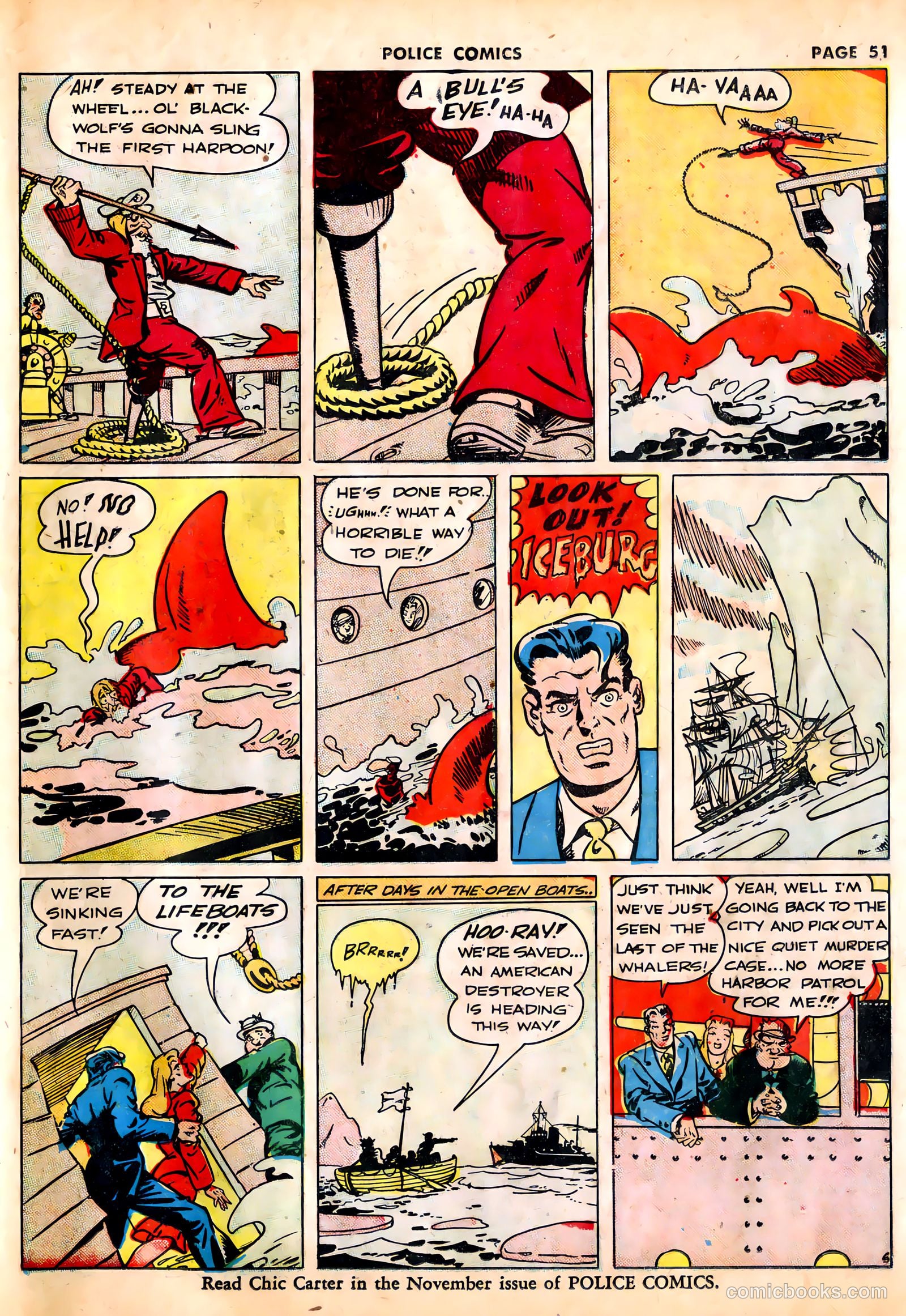 Police Comics #12 — page 54 of 69