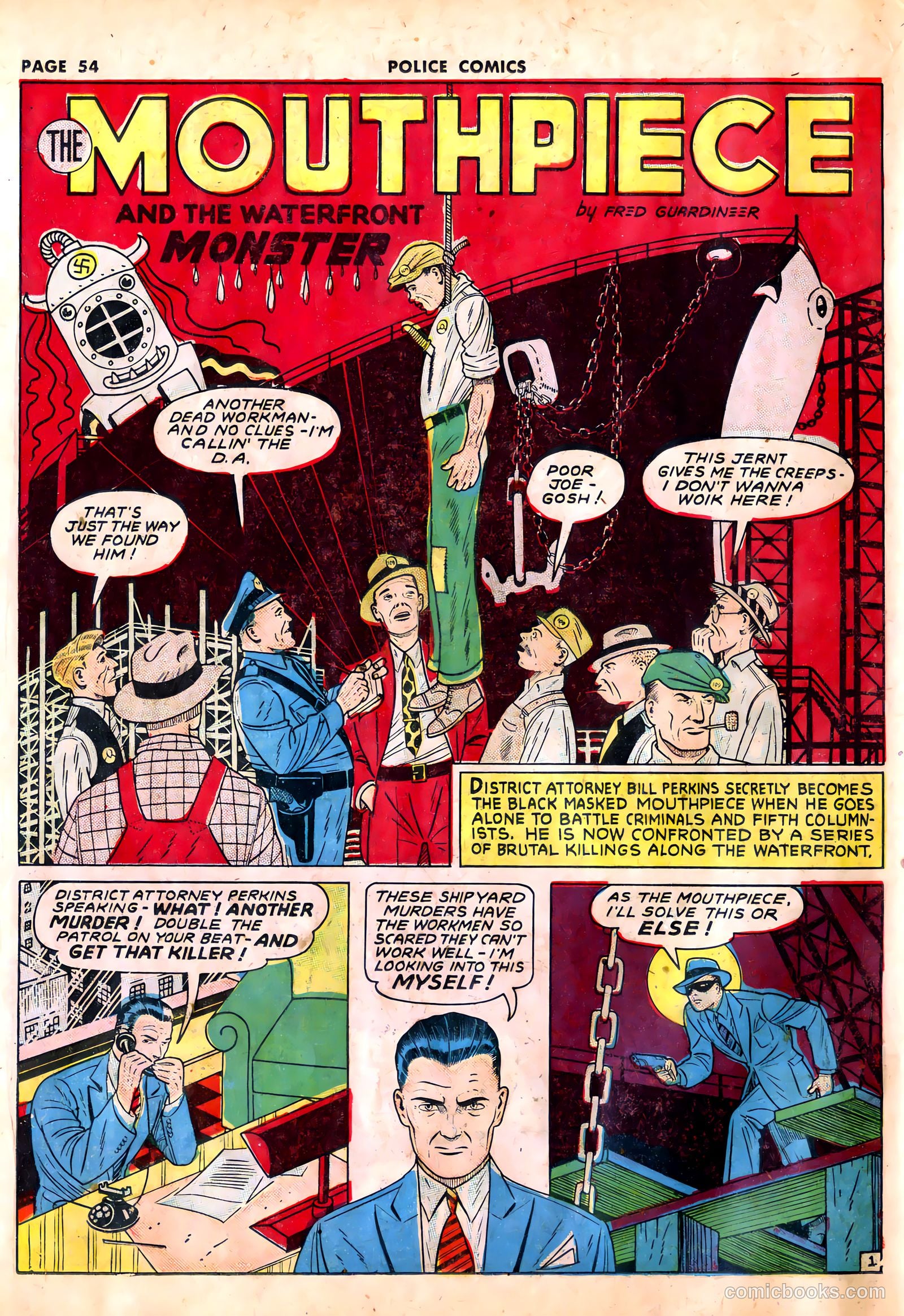 Police Comics #12 — page 57 of 69