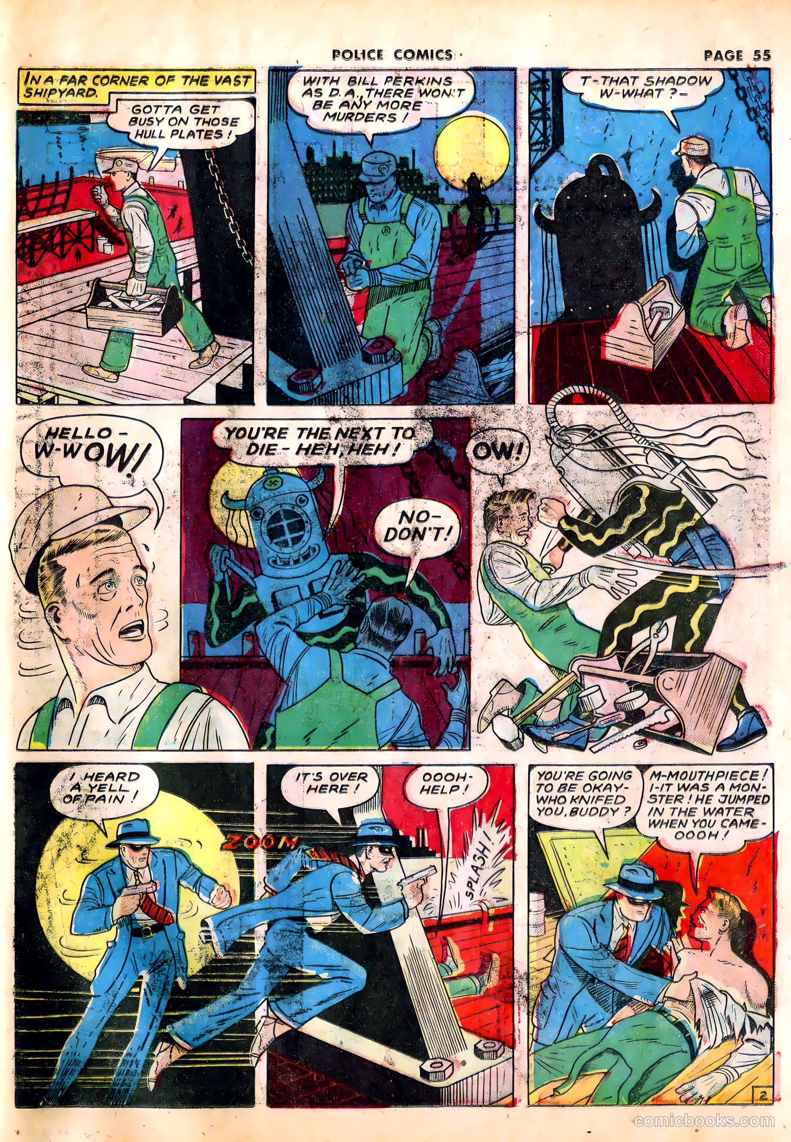 Police Comics #12 — page 58 of 69