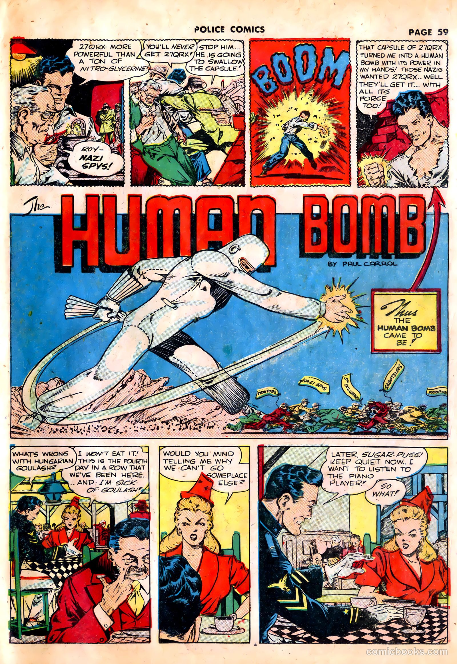 Police Comics #12 — page 62 of 69