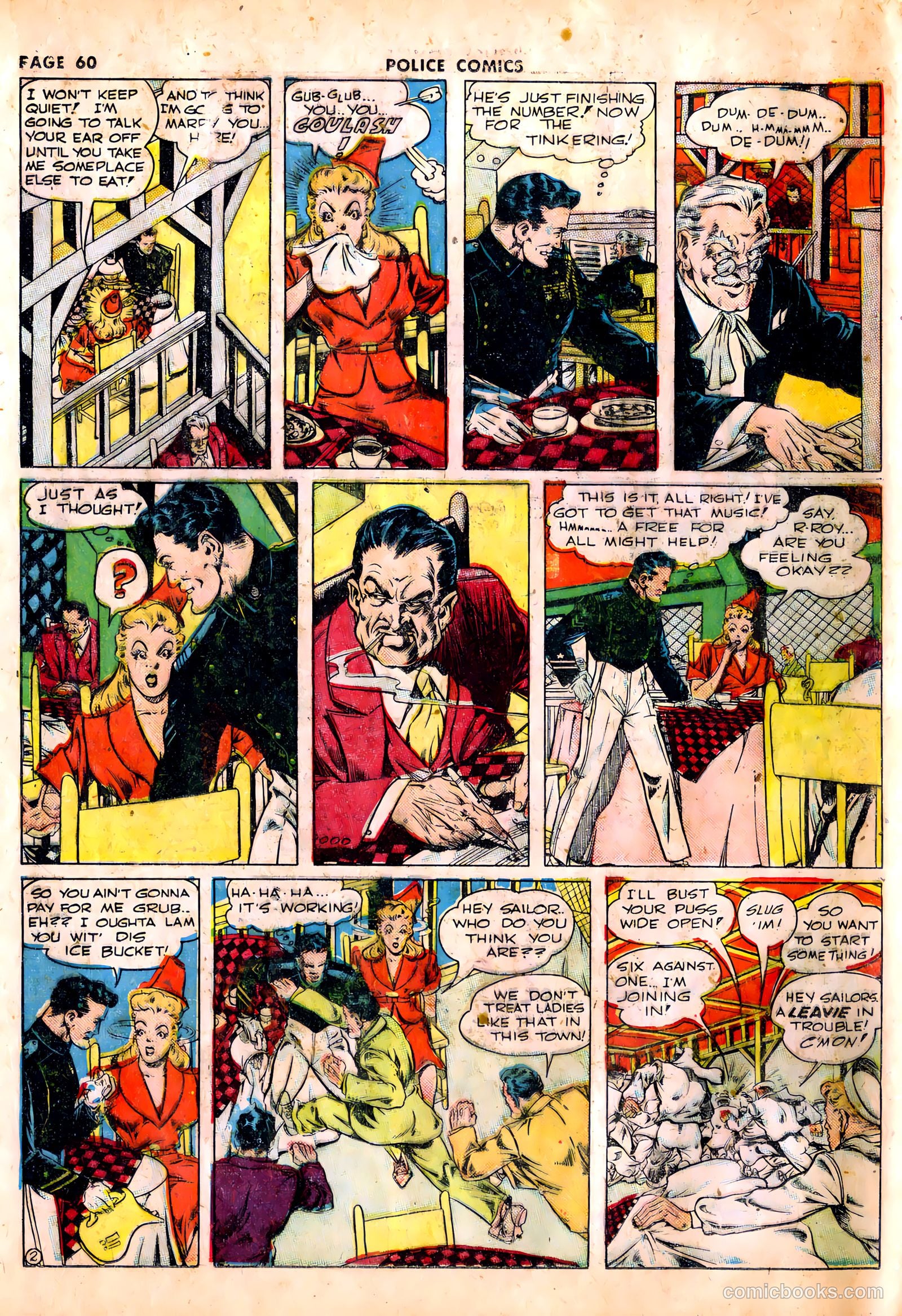 Police Comics #12 — page 63 of 69