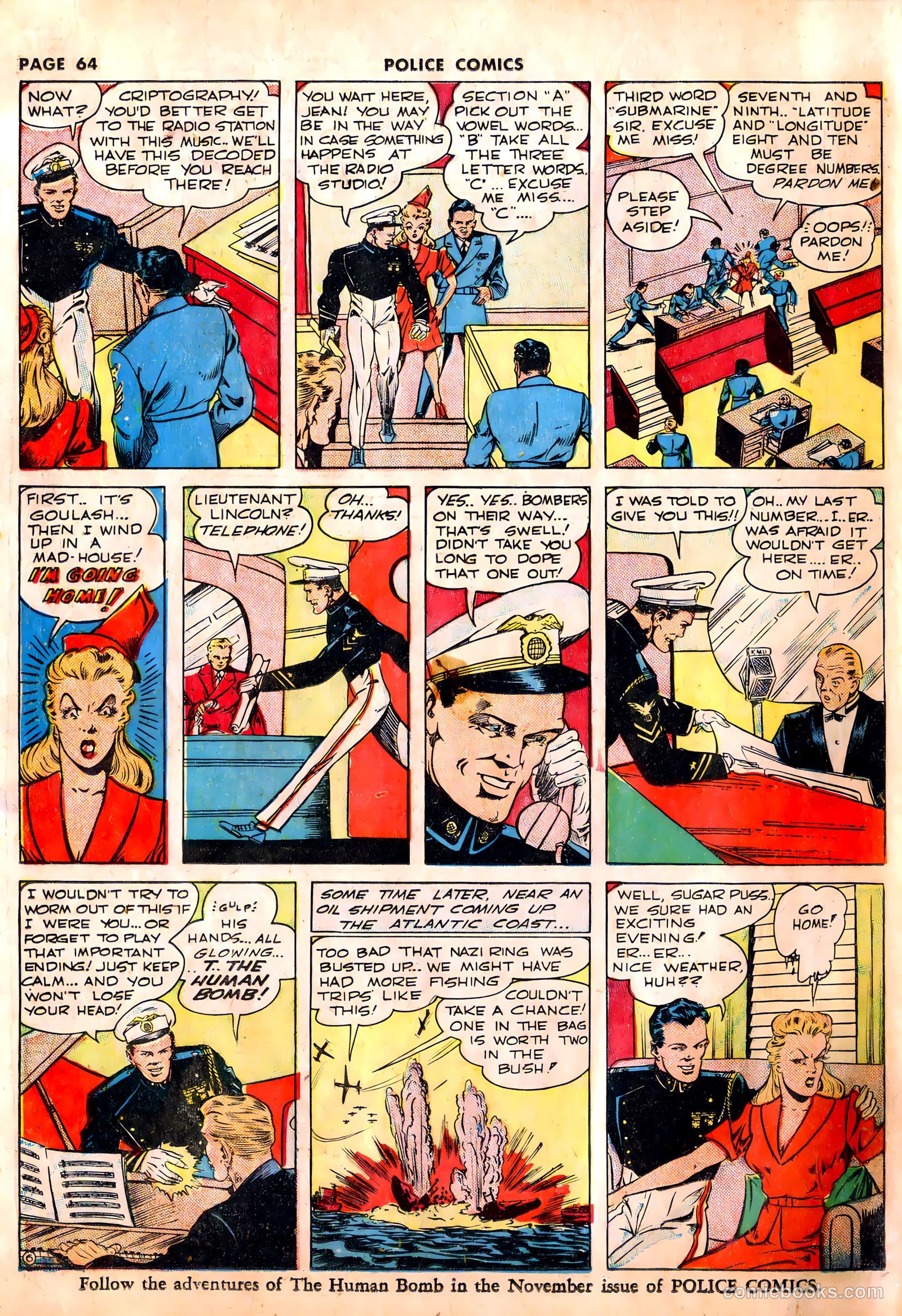 Police Comics #12 — page 67 of 69