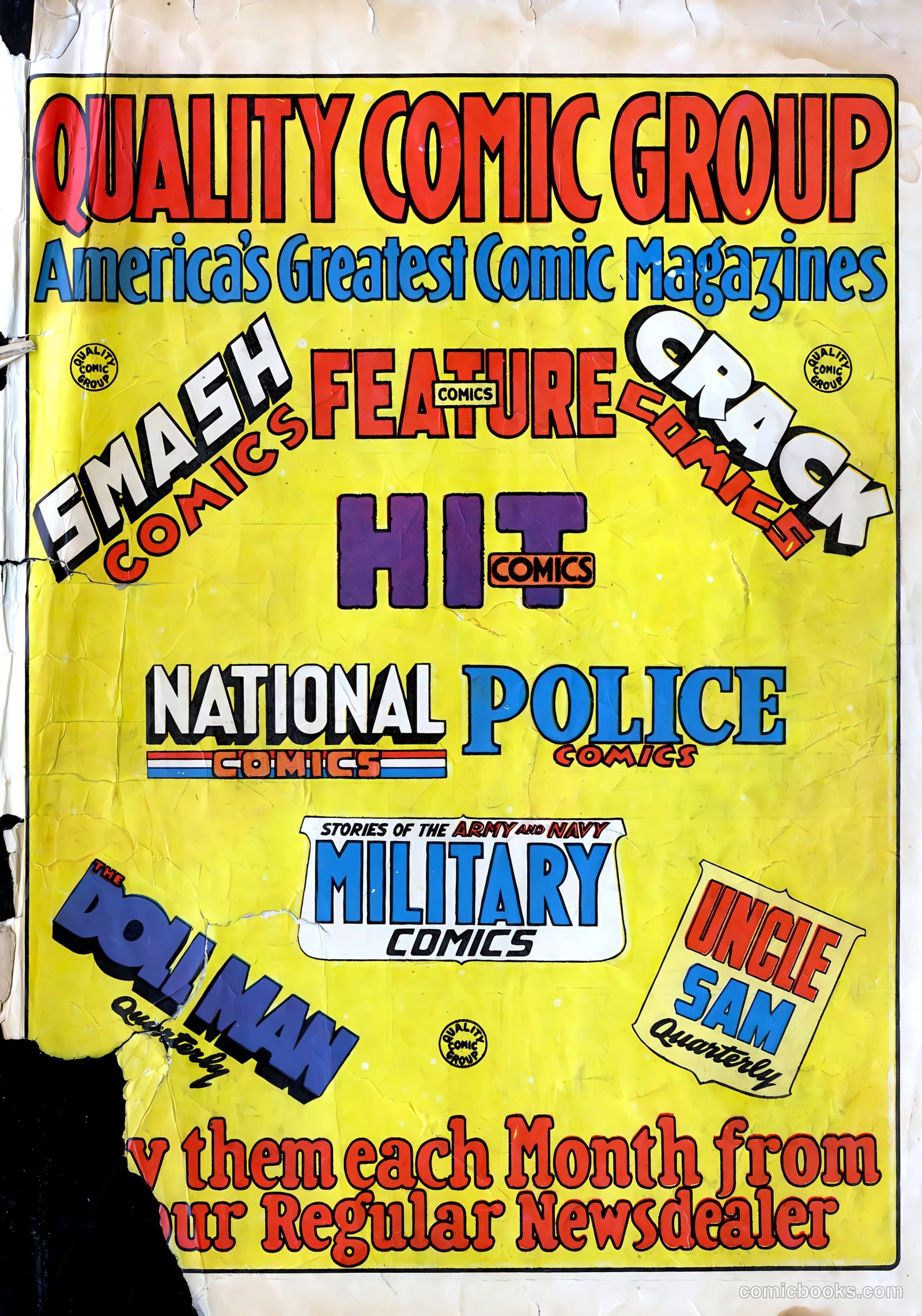 Police Comics #12 — page 68 of 69