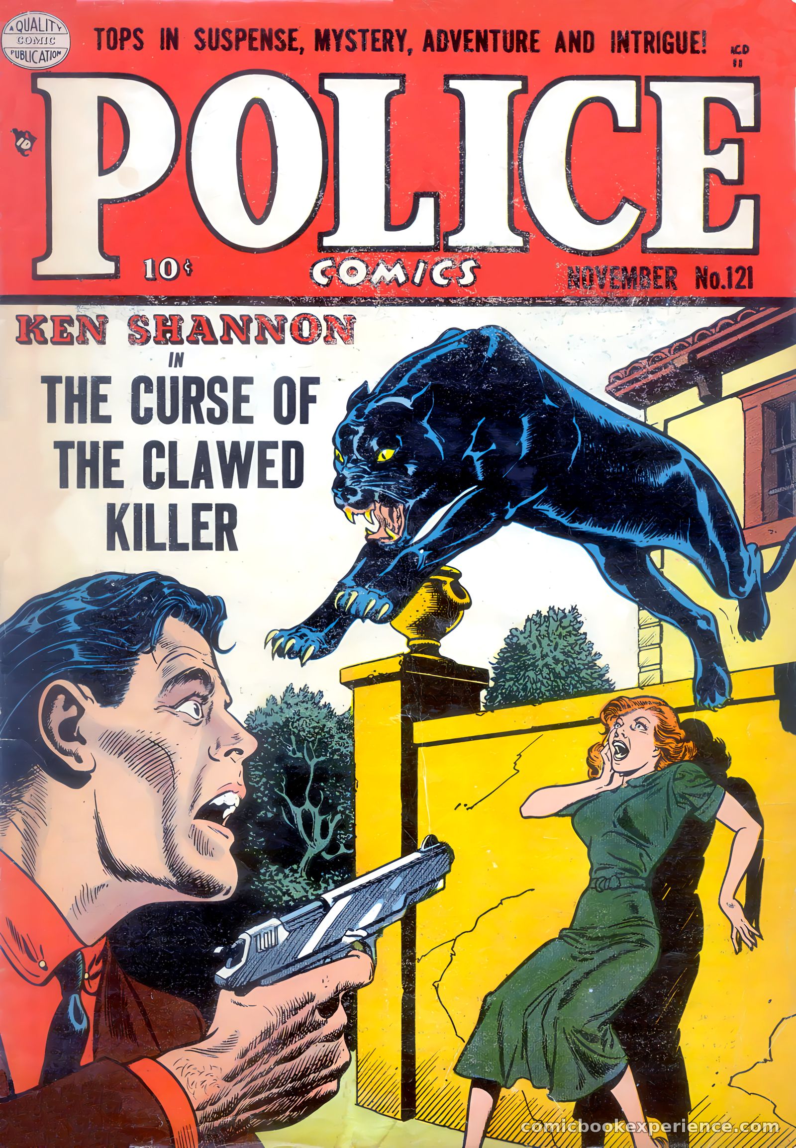 Police Comics #121 — page 1 of 37