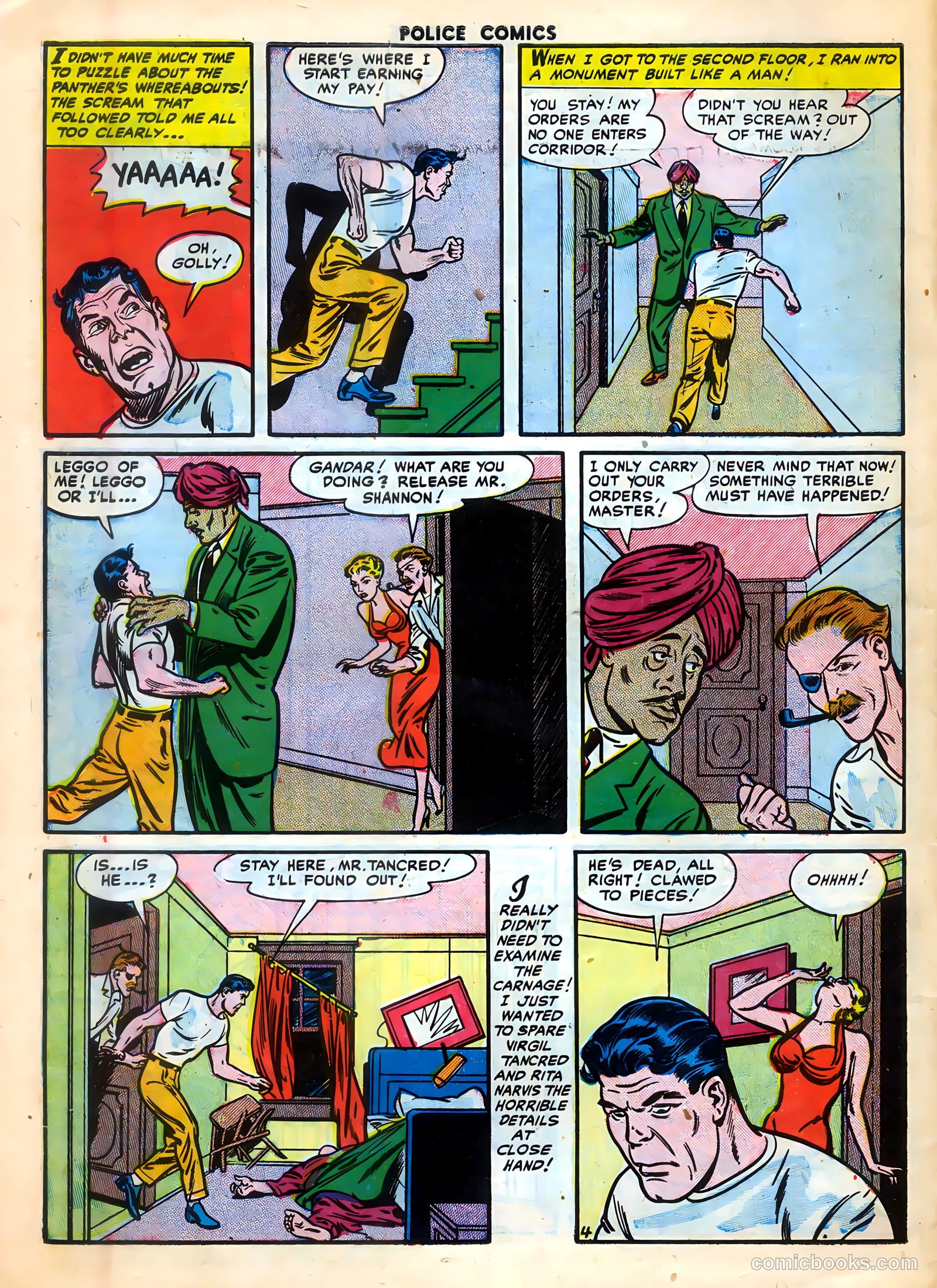 Police Comics #121 — page 6 of 37