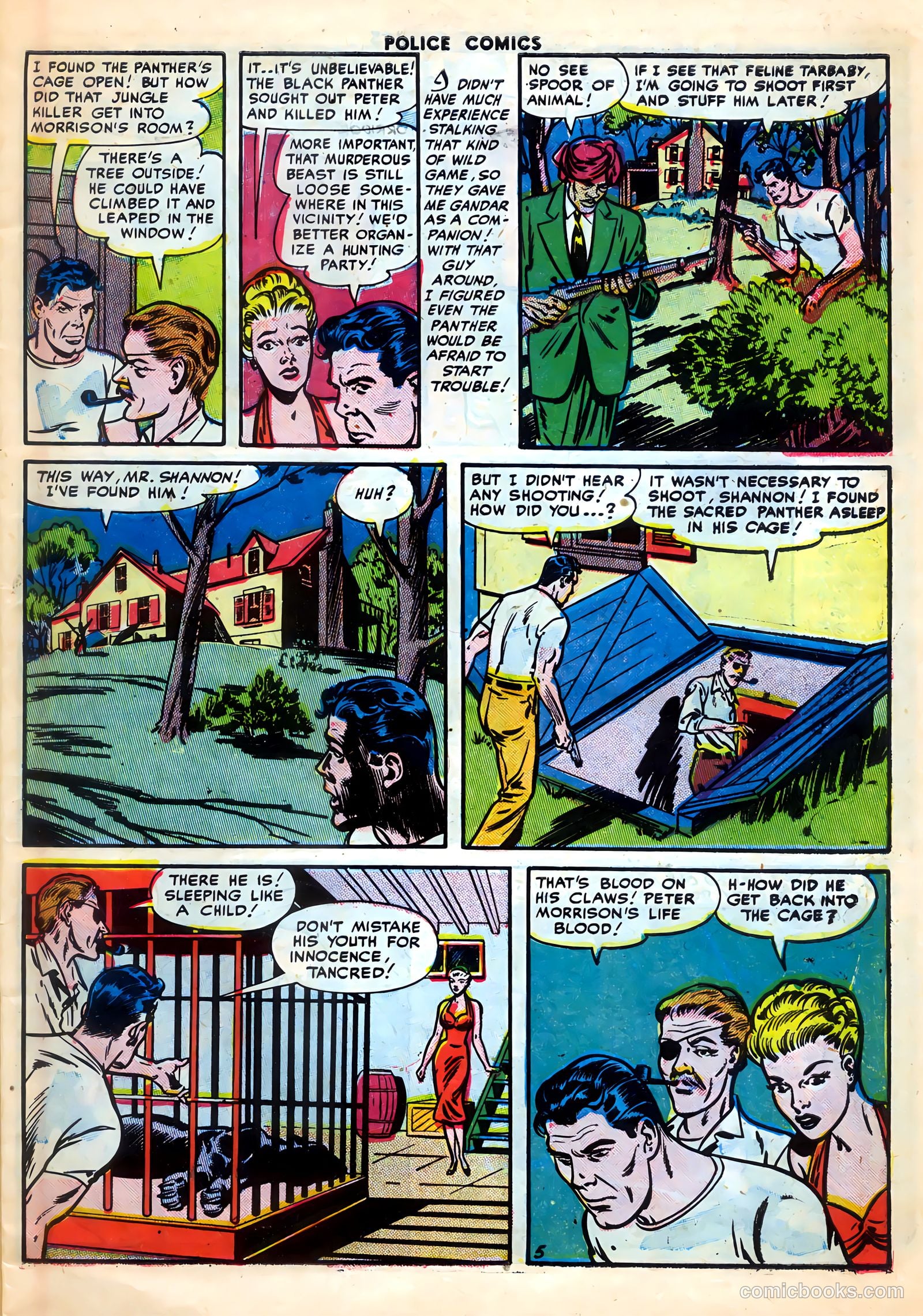 Police Comics #121 — page 7 of 37