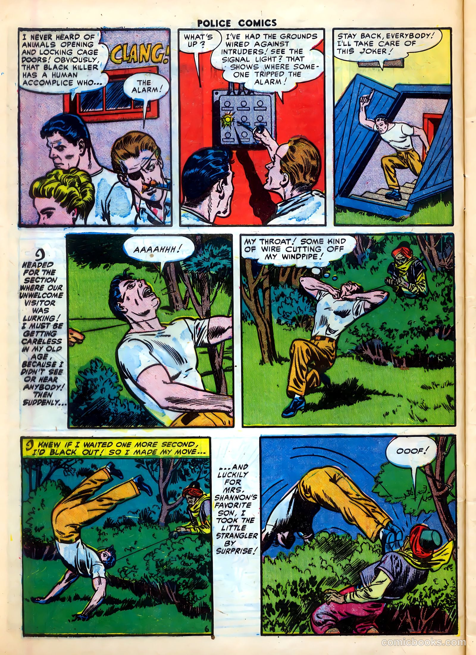 Police Comics #121 — page 8 of 37