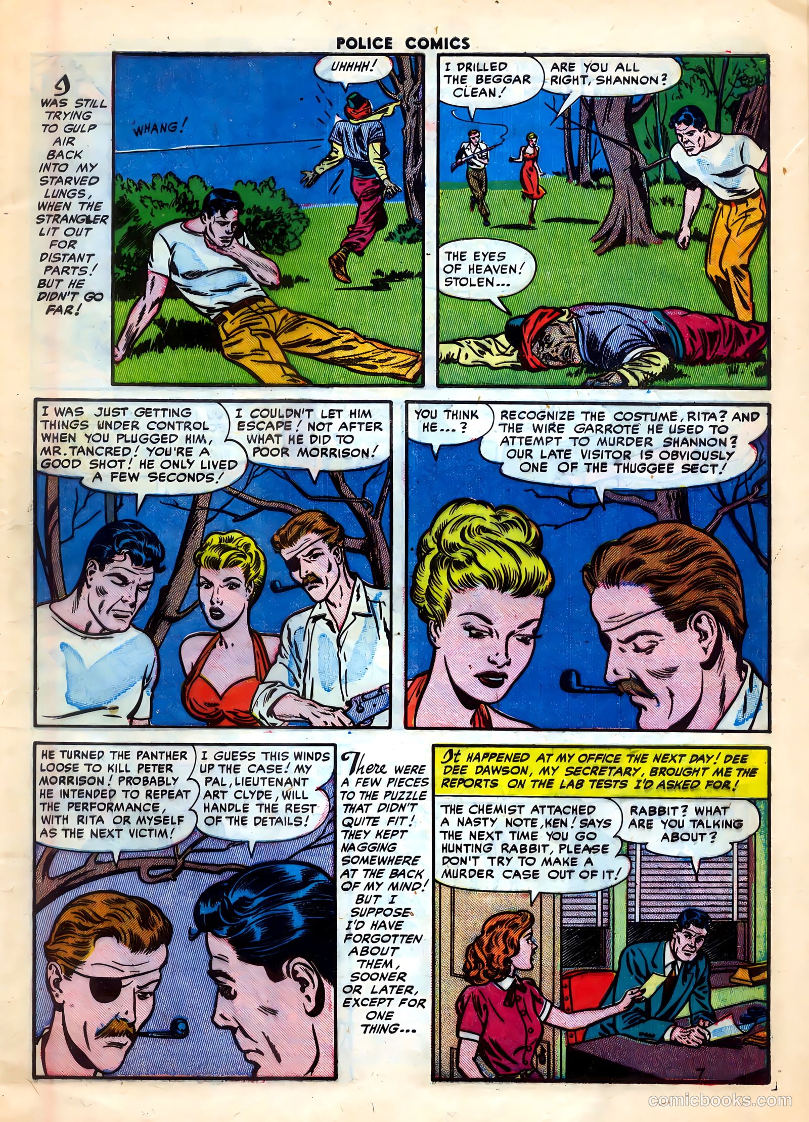Police Comics #121 — page 9 of 37