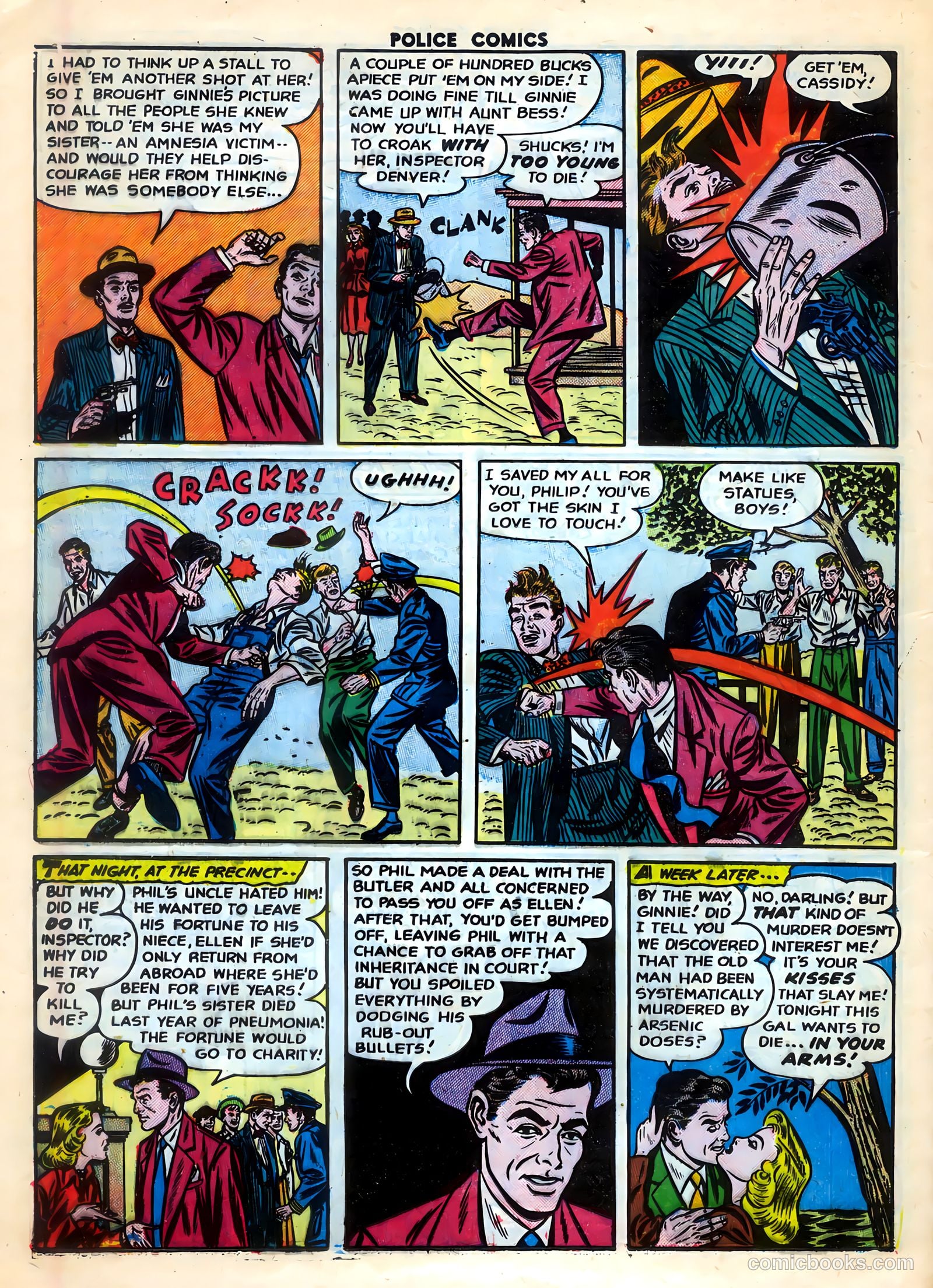 Police Comics #121 — page 16 of 37